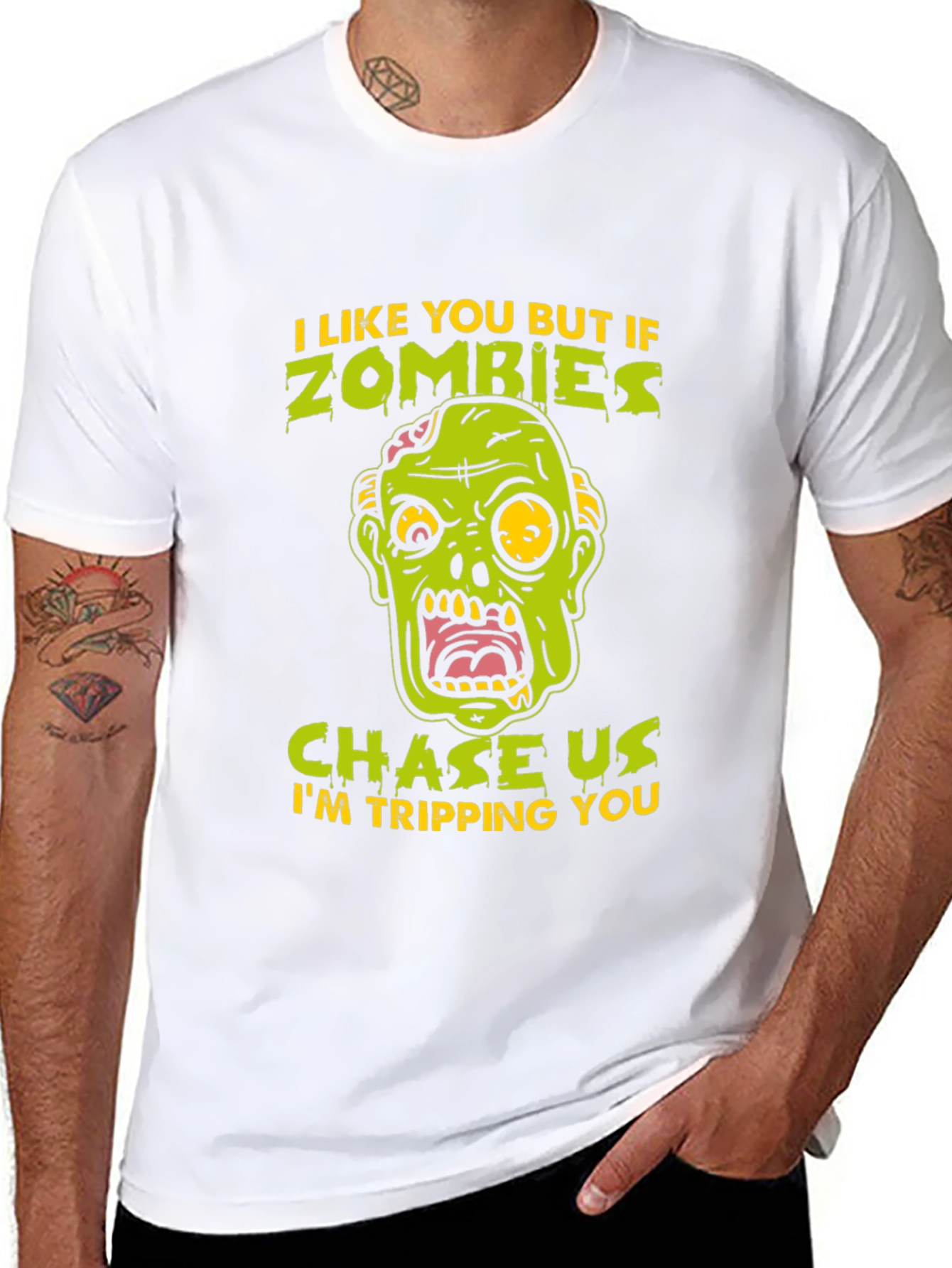 Zombie Chase T-Shirt - Im Tripping You