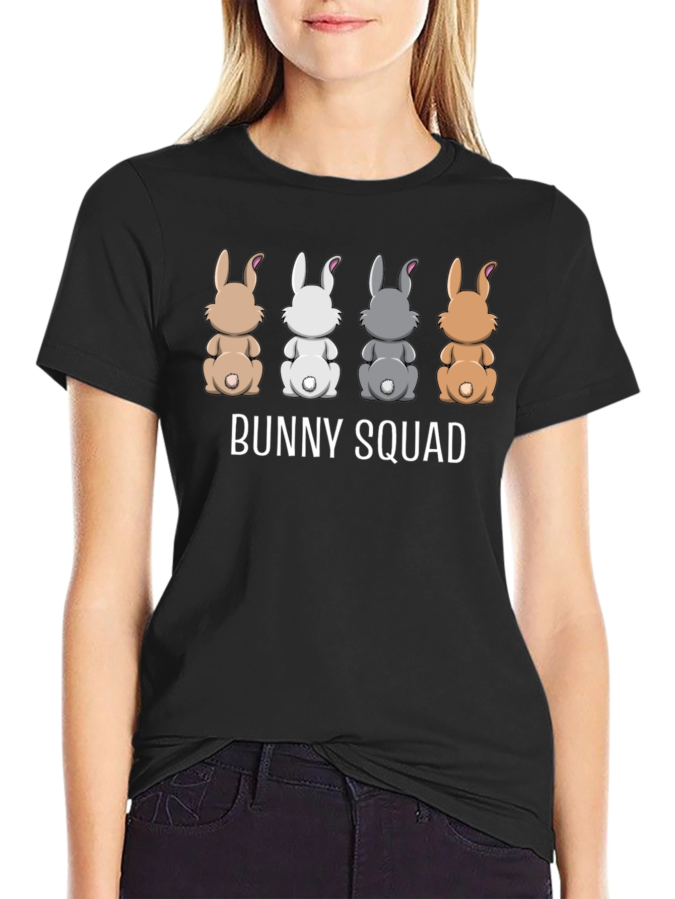 Bunny Squad T-Shirt: Cute Easter Rabbit Tee