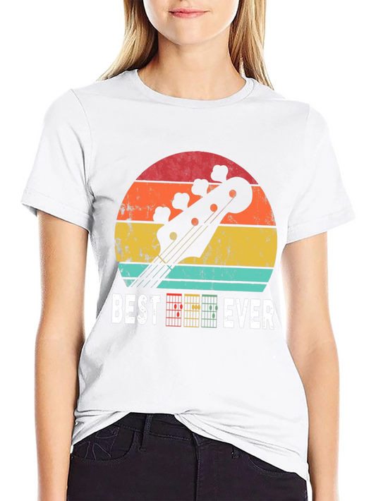 Best Guitar Ever T-Shirt - Retro Music Lover Tee