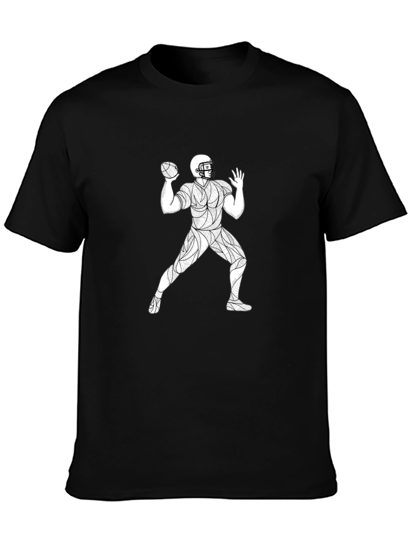 Quarterback Throwing T-Shirt