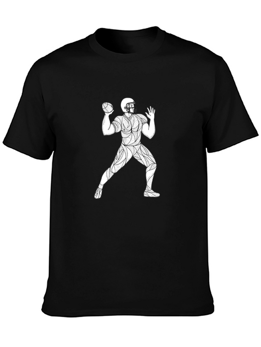 Quarterback Throwing T-Shirt