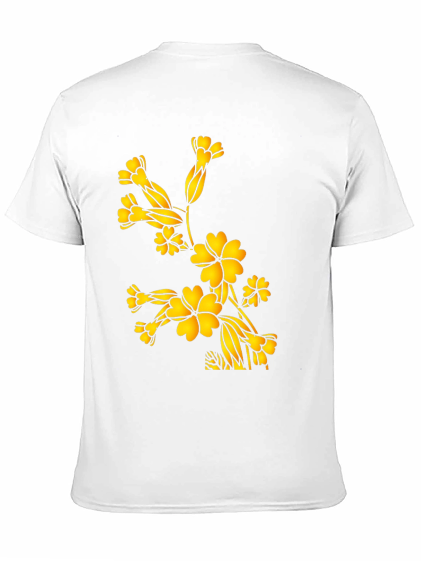 Floral Blossom Black T-Shirt