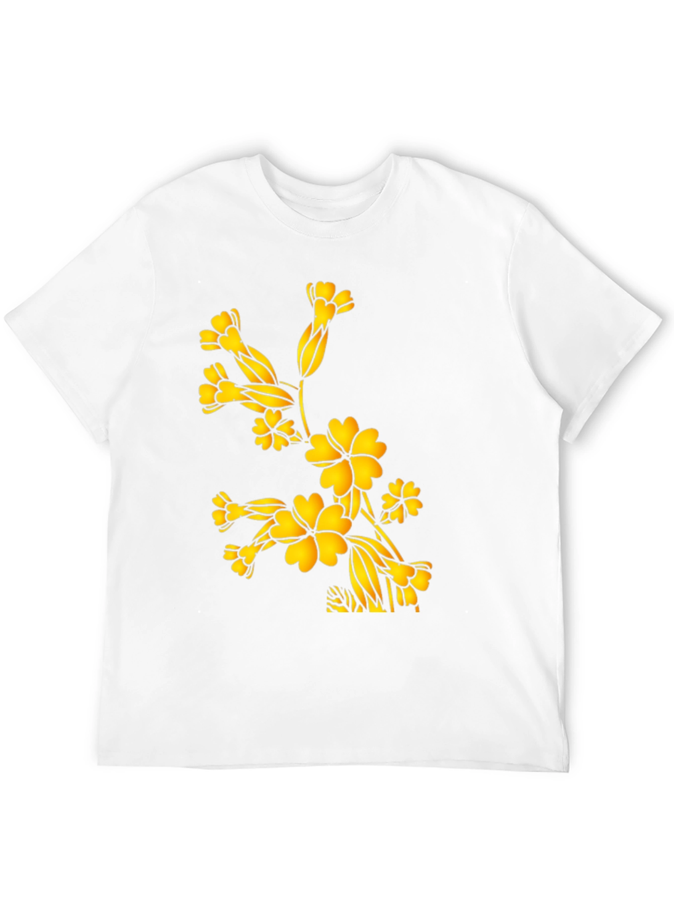 Floral Blossom Black T-Shirt