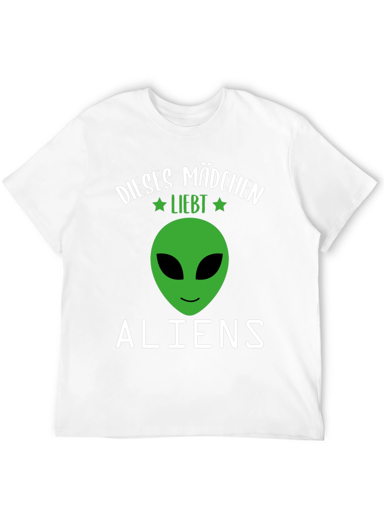This Girl Loves Aliens Graphic T-Shirt