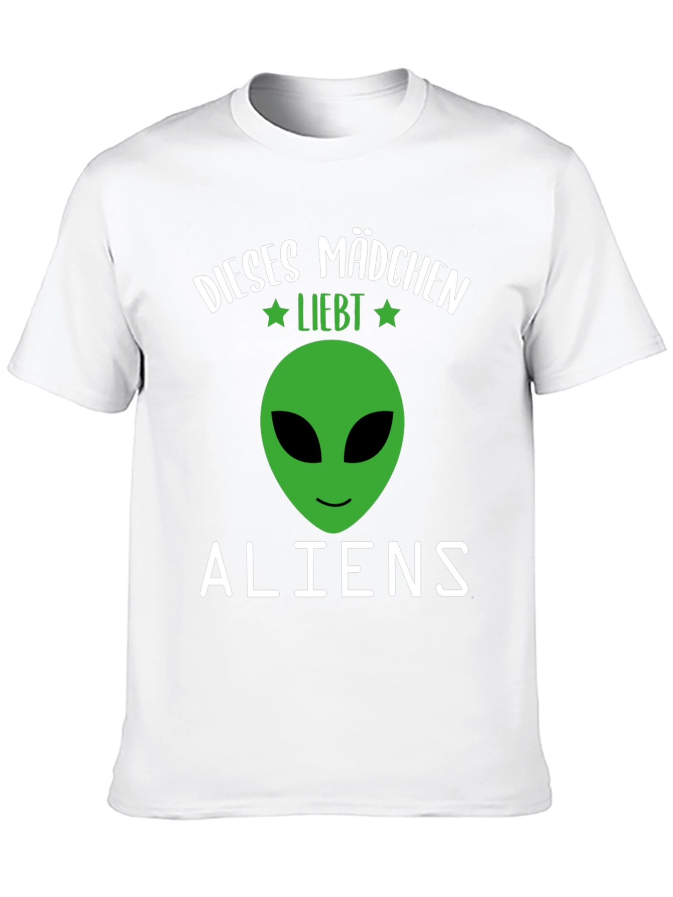 This Girl Loves Aliens Graphic T-Shirt