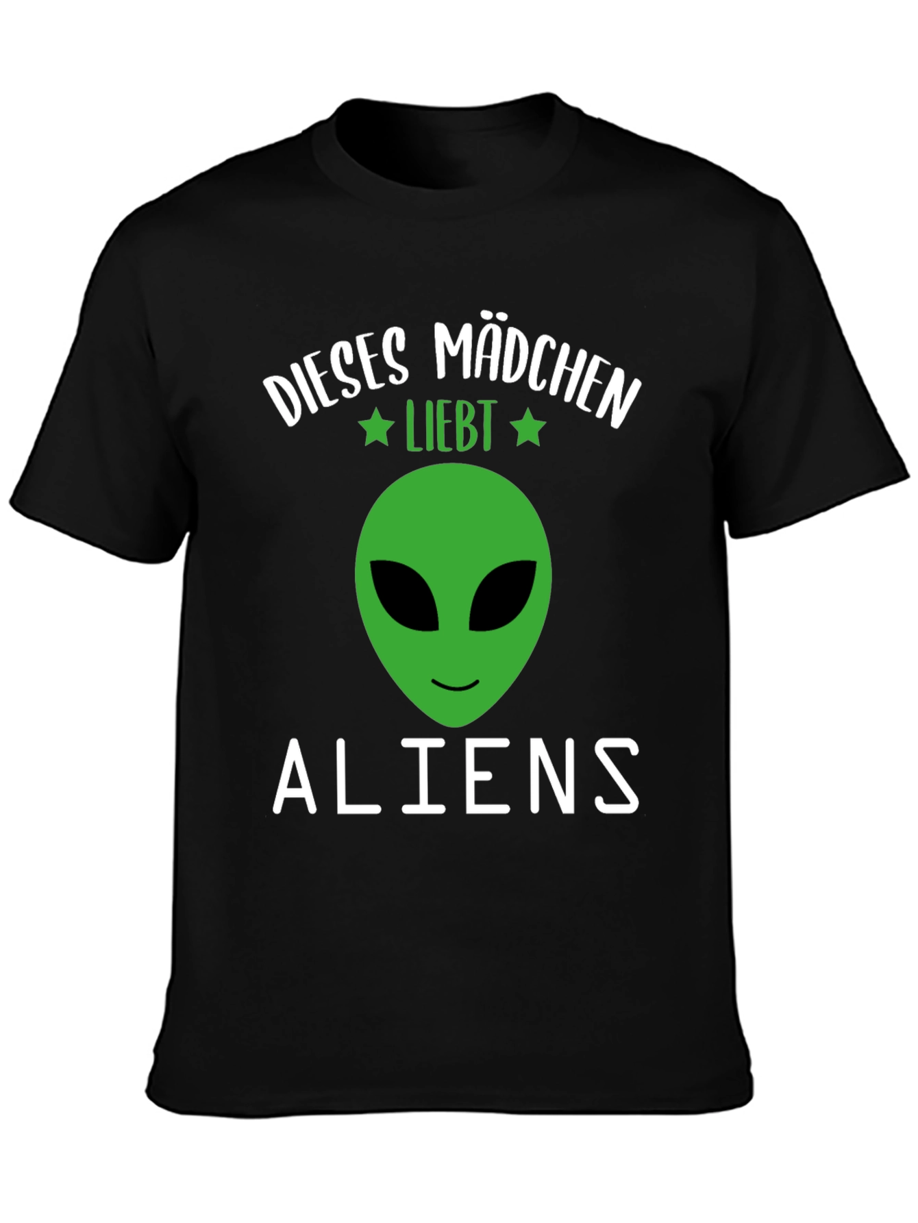 This Girl Loves Aliens Graphic T-Shirt