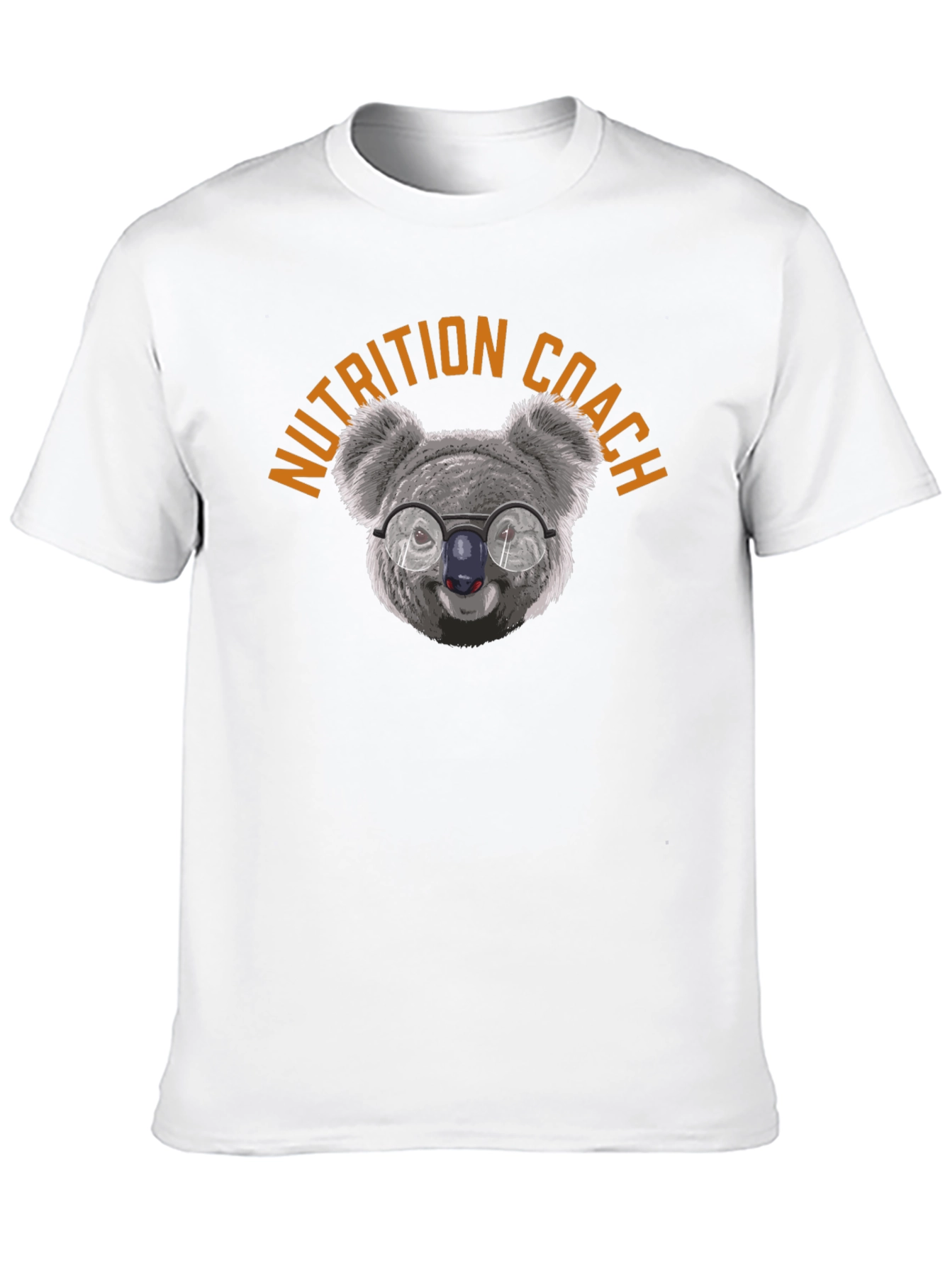 Nutrition Coach Koala T-Shirt - Premium Quality Black Tee
