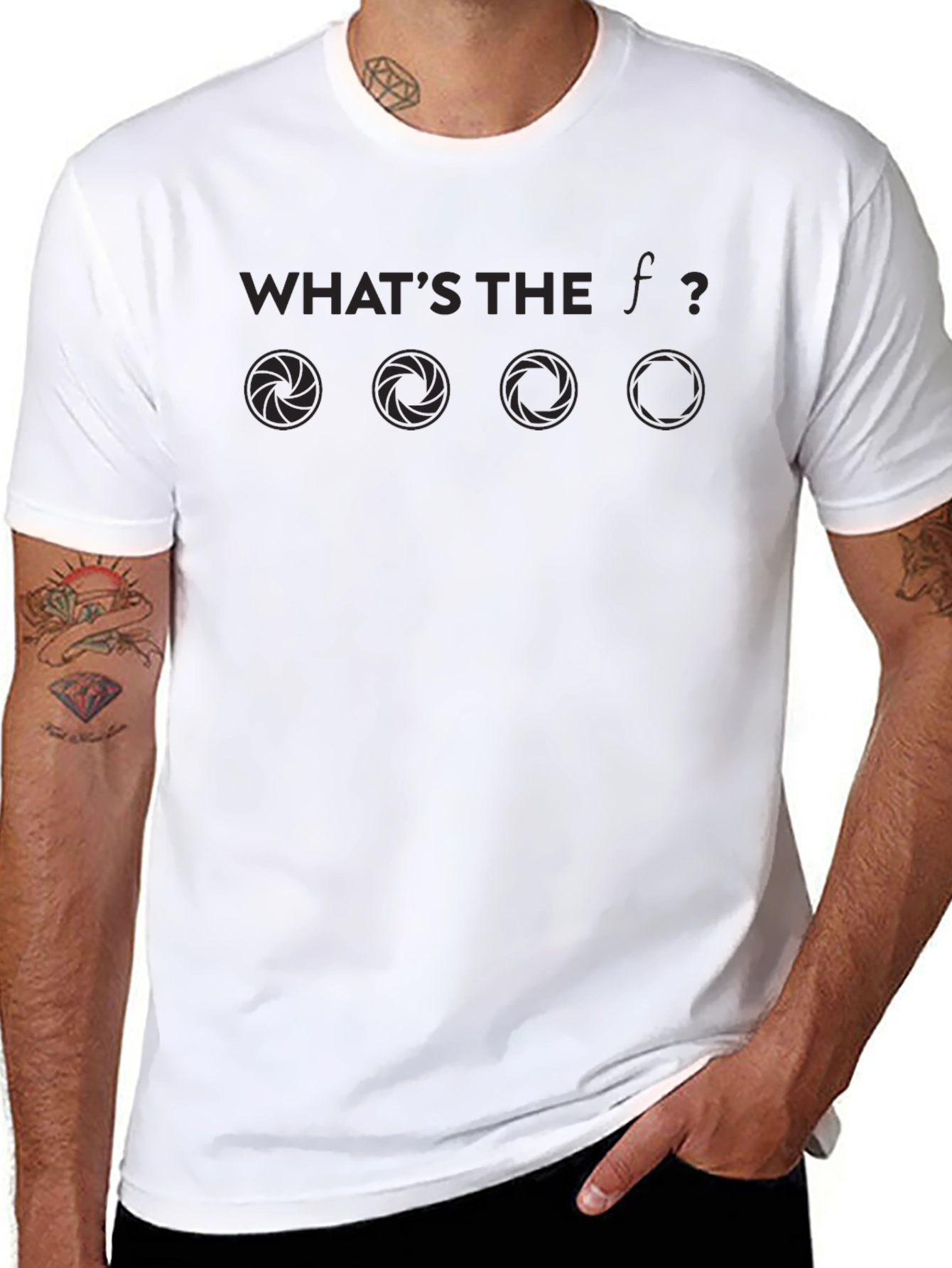 Whats the F Stop? Photography T-Shirt