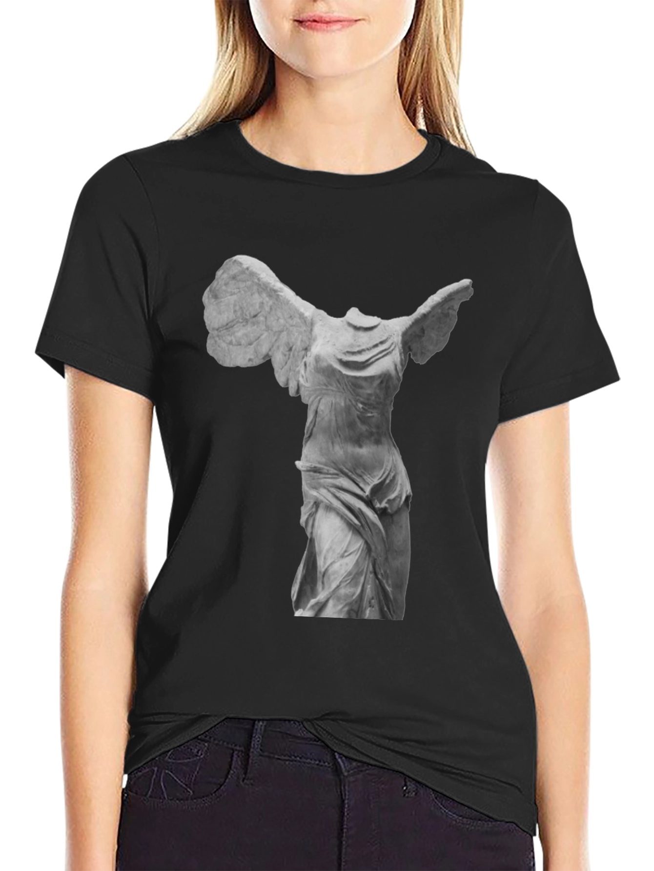 Winged Victory Statue Graphic Tee