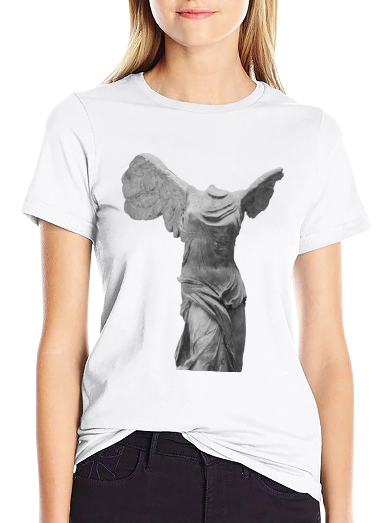 Winged Victory Statue Graphic Tee