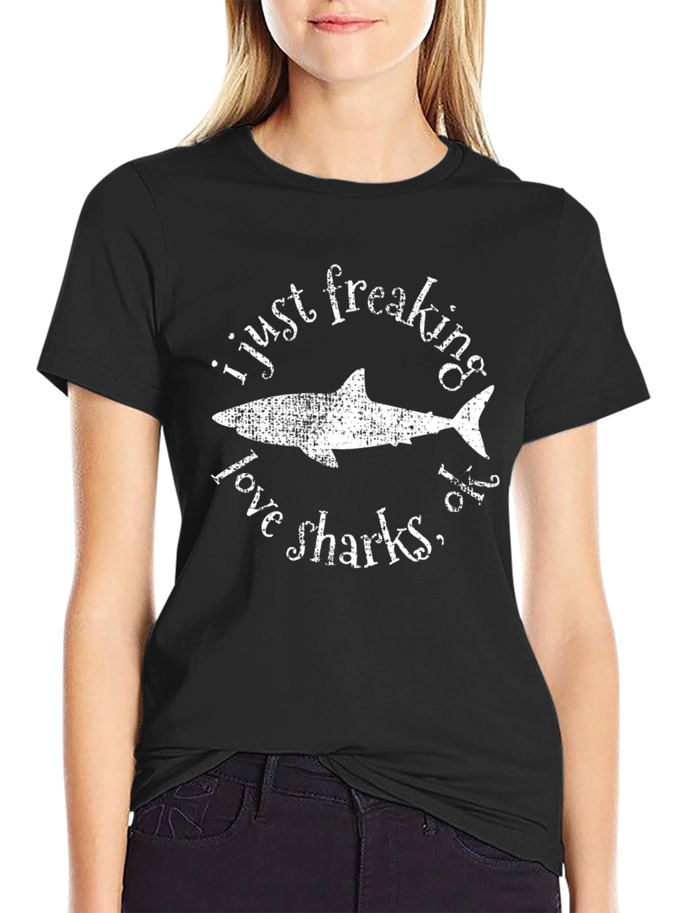 I Just Freaking Love Sharks T-Shirt