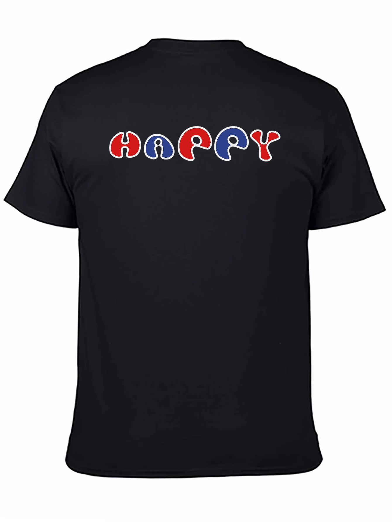 Happy Graphic Tee - Bold Statement Shirt
