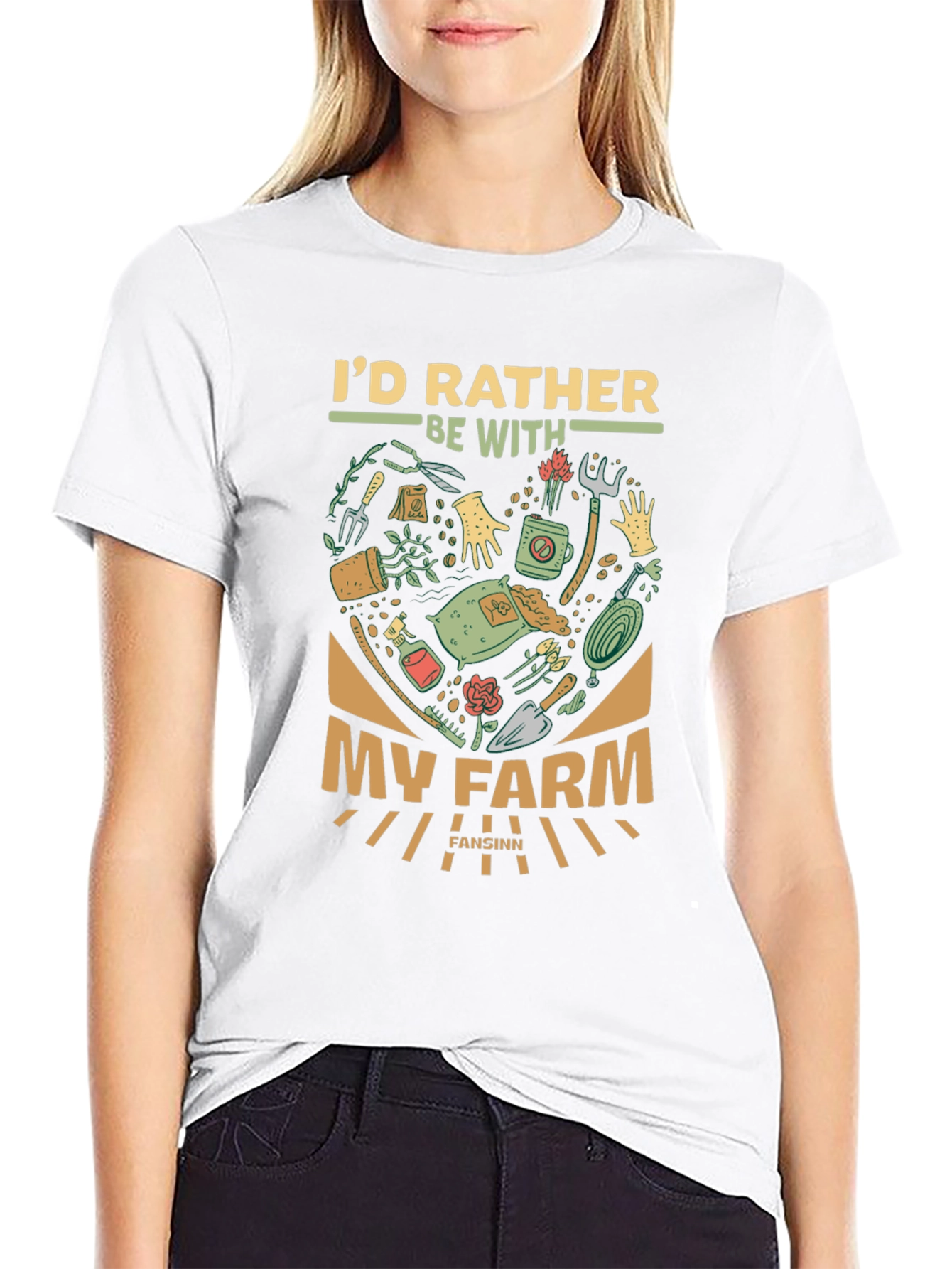 Gardeners Heart T-Shirt - Farm Life Tee