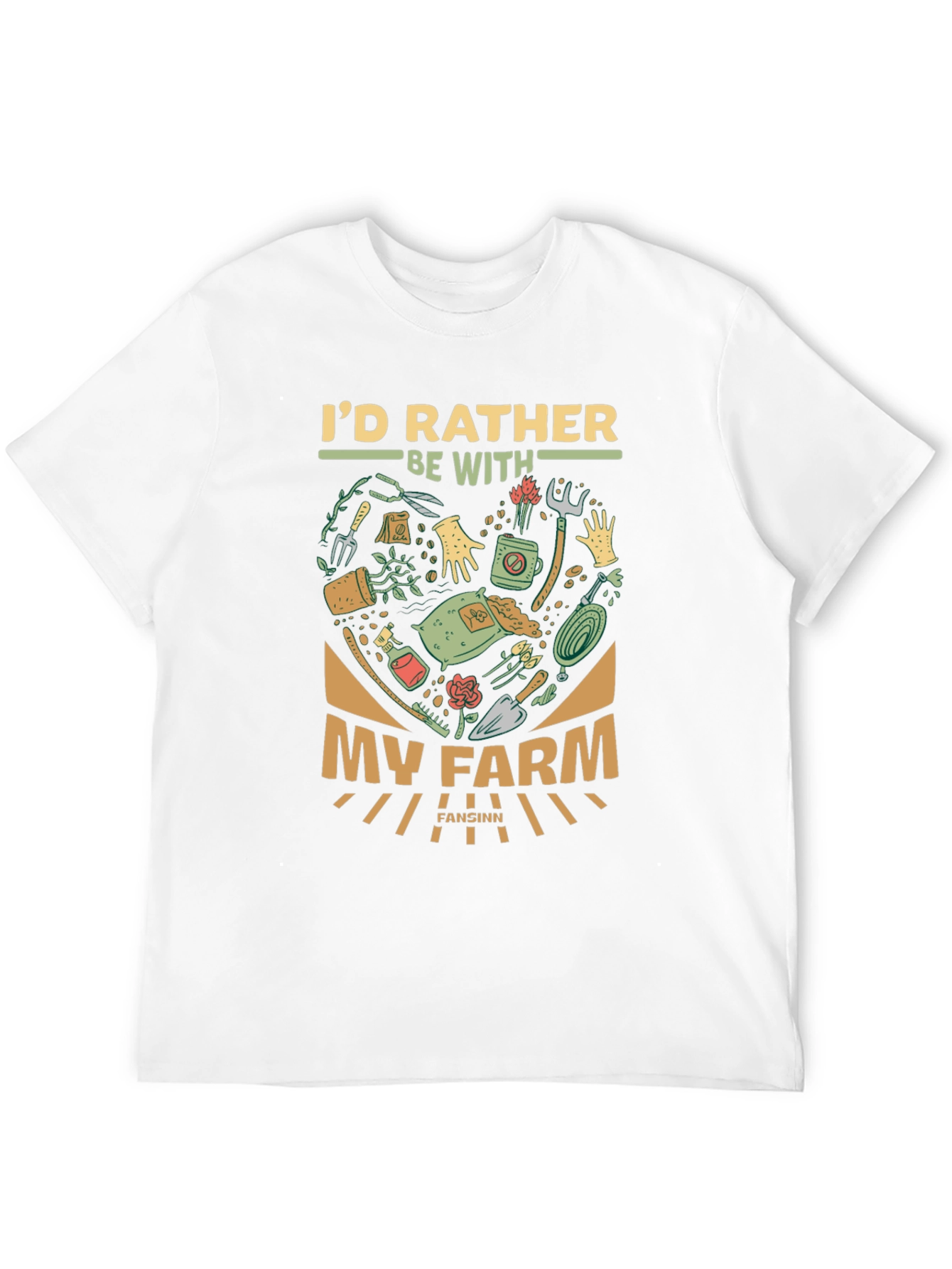 Gardeners Heart T-Shirt - Farm Life Tee