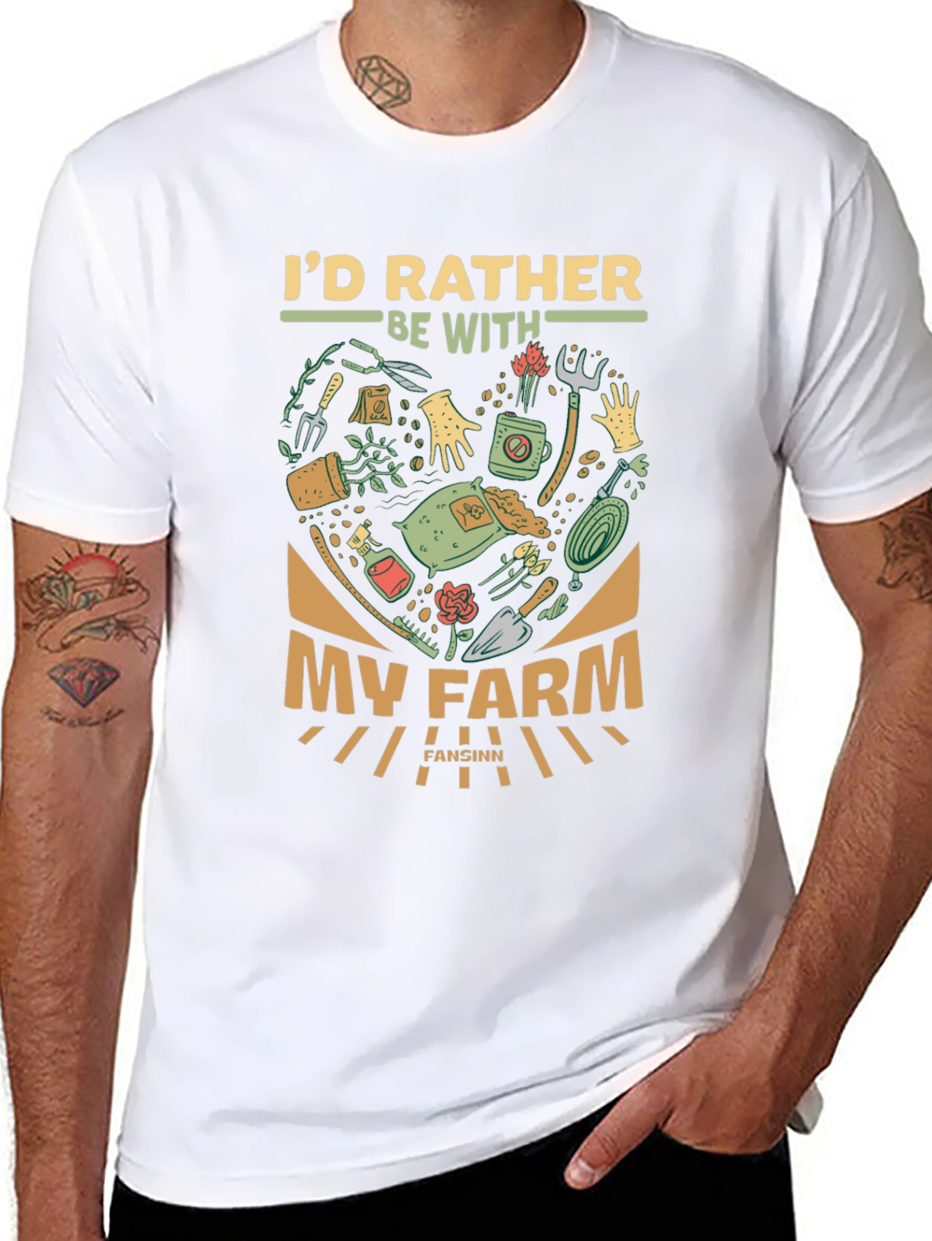 Gardeners Heart T-Shirt - Farm Life Tee