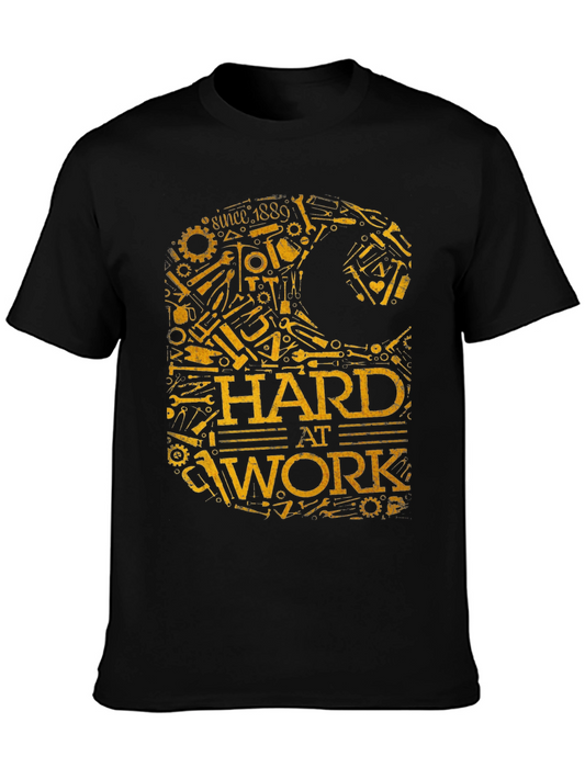 Hard at Work Graphic T-Shirt