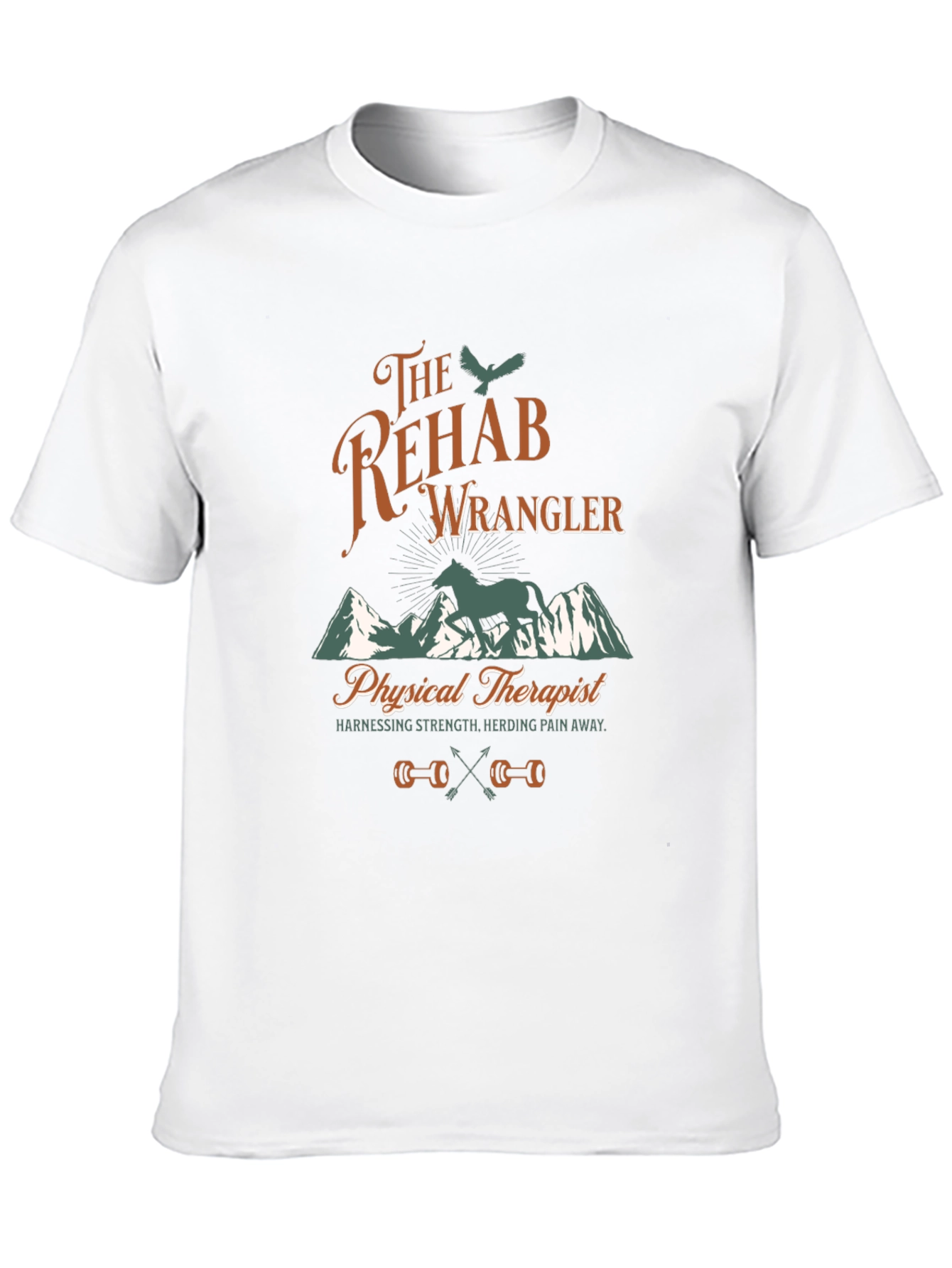Rehab Wrangler Physical Therapist Graphic Tee