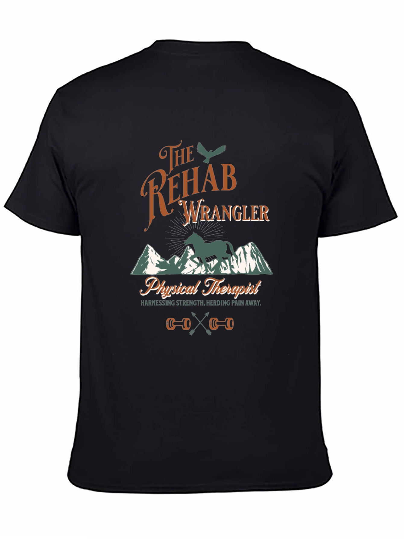 Rehab Wrangler Physical Therapist Graphic Tee