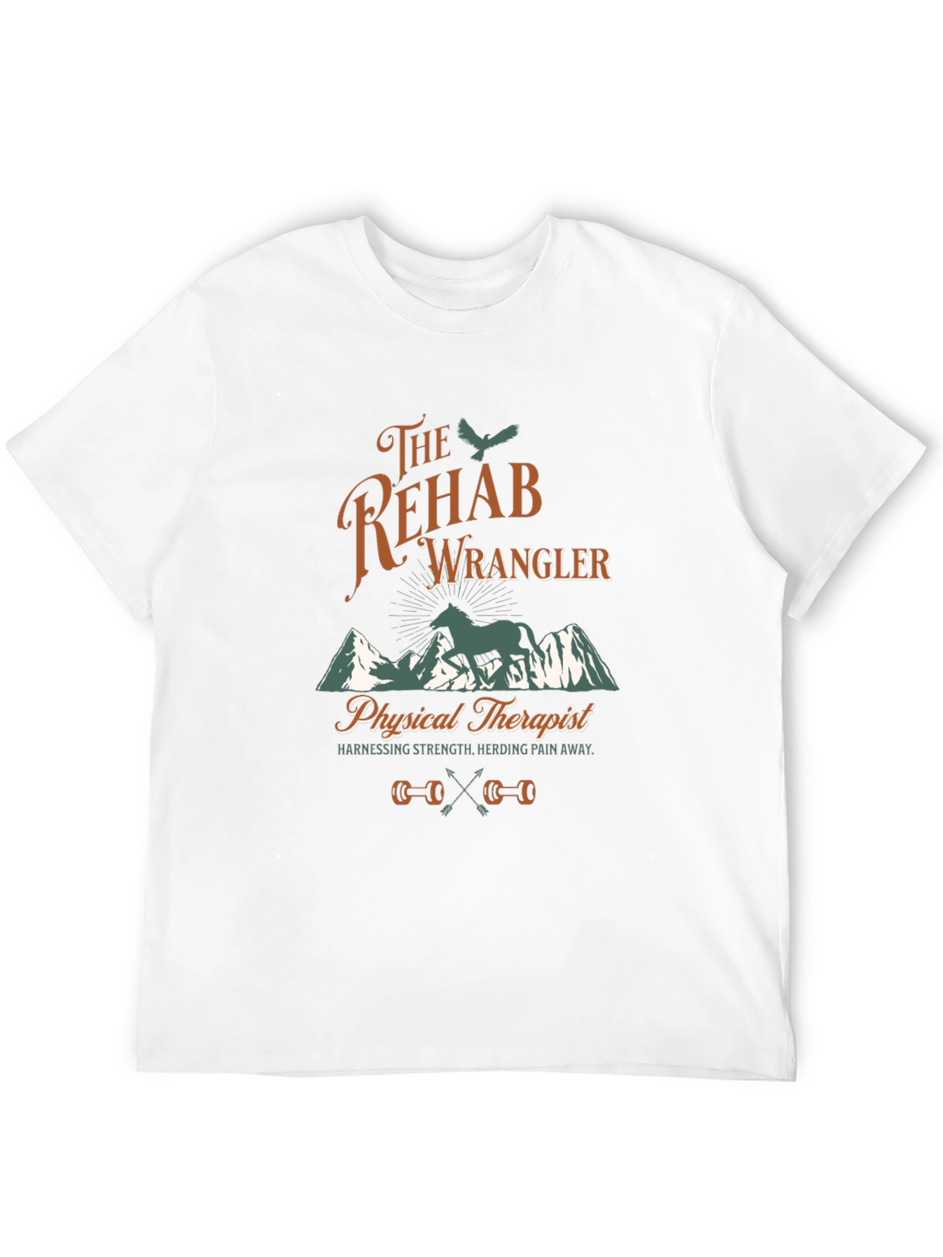 Rehab Wrangler Physical Therapist Graphic Tee