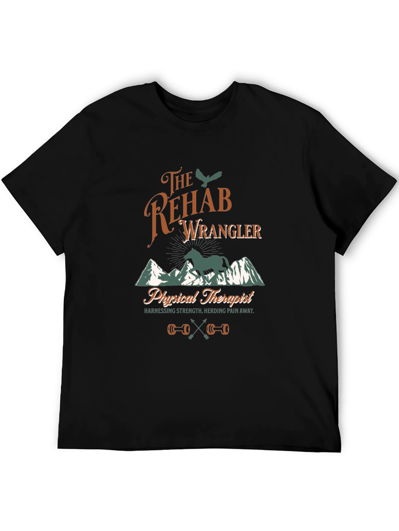 Rehab Wrangler Physical Therapist Graphic Tee