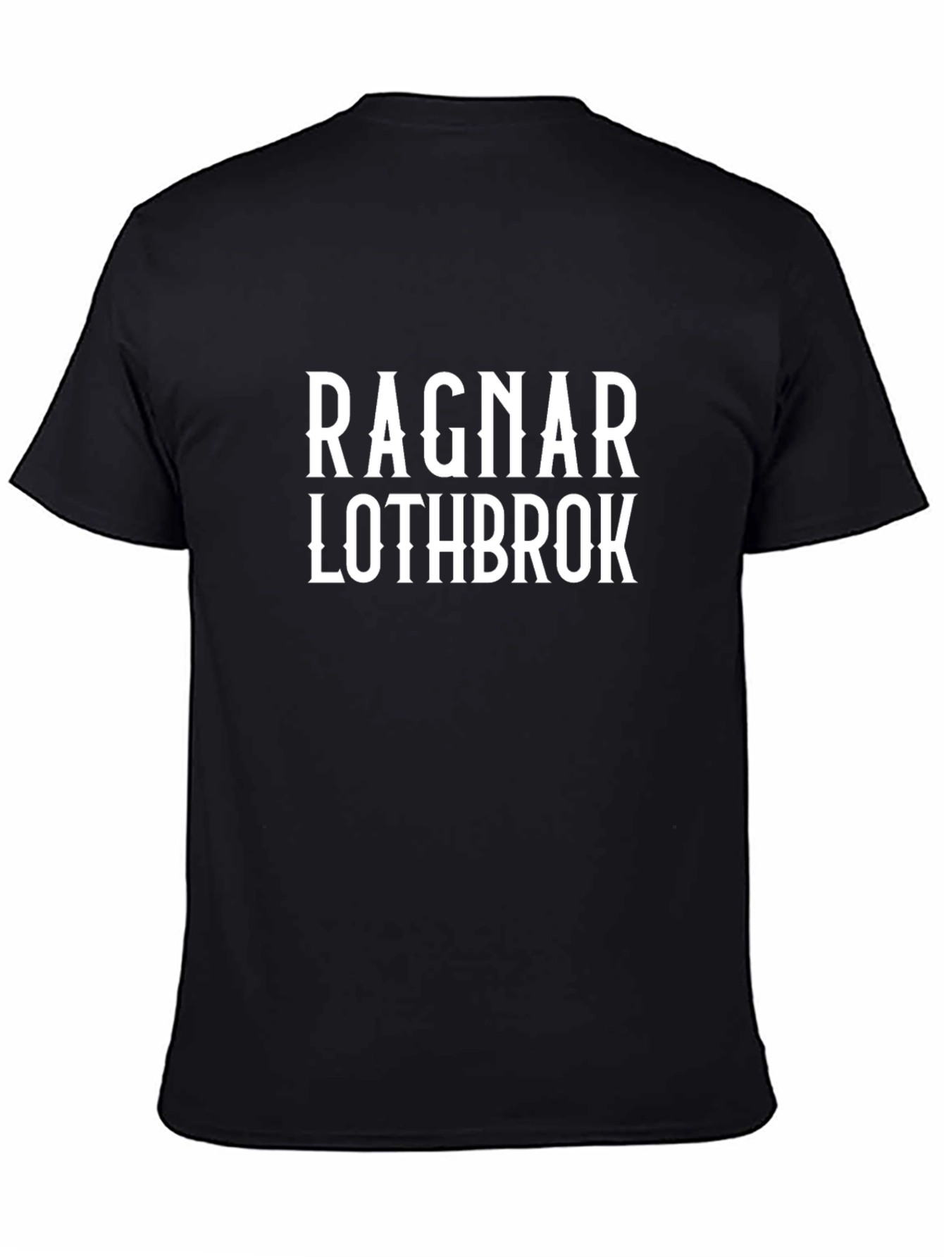 Ragnar Lothbrok Black T-Shirt - Viking Legend Tee