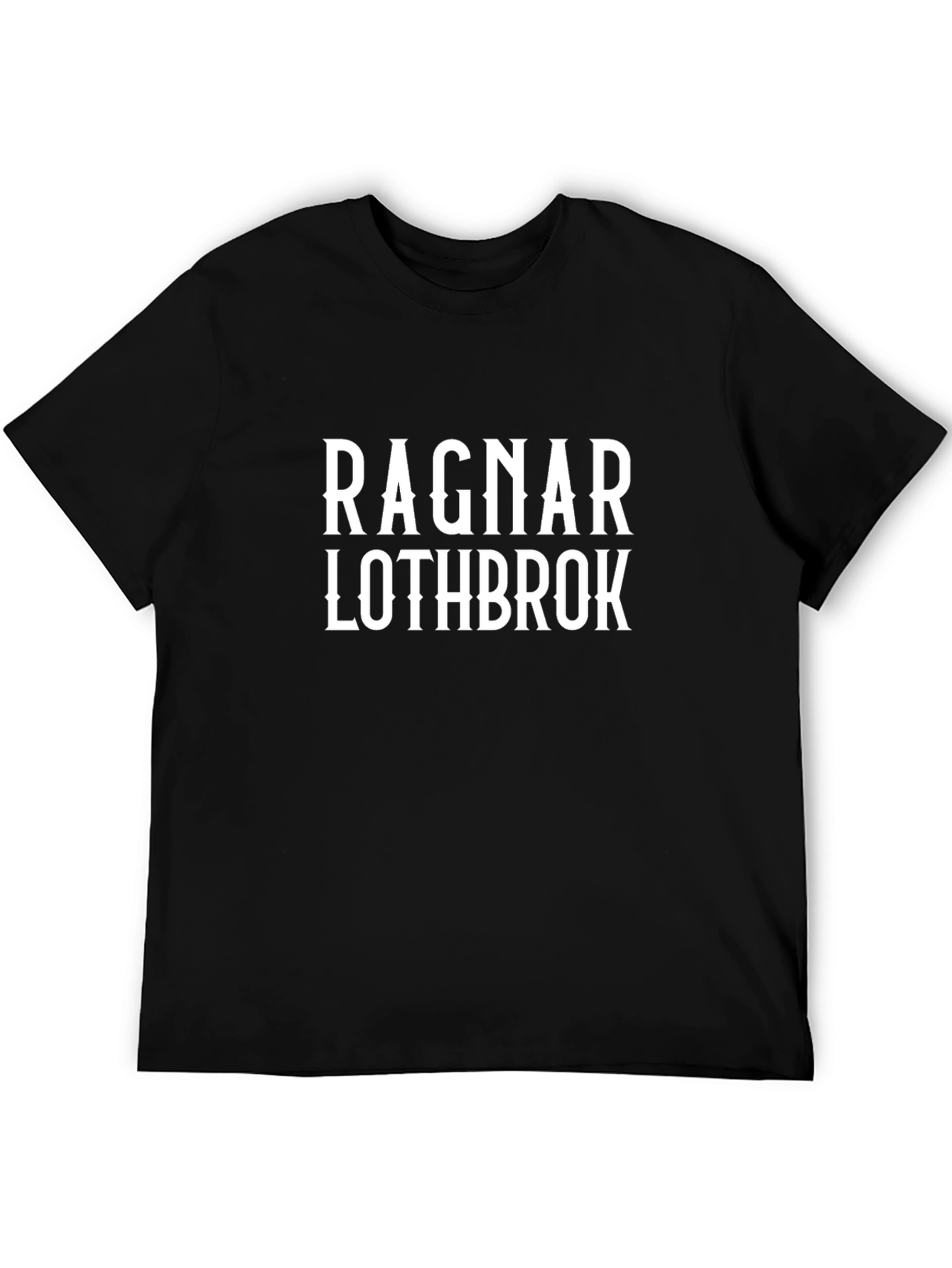 Ragnar Lothbrok Black T-Shirt - Viking Legend Tee
