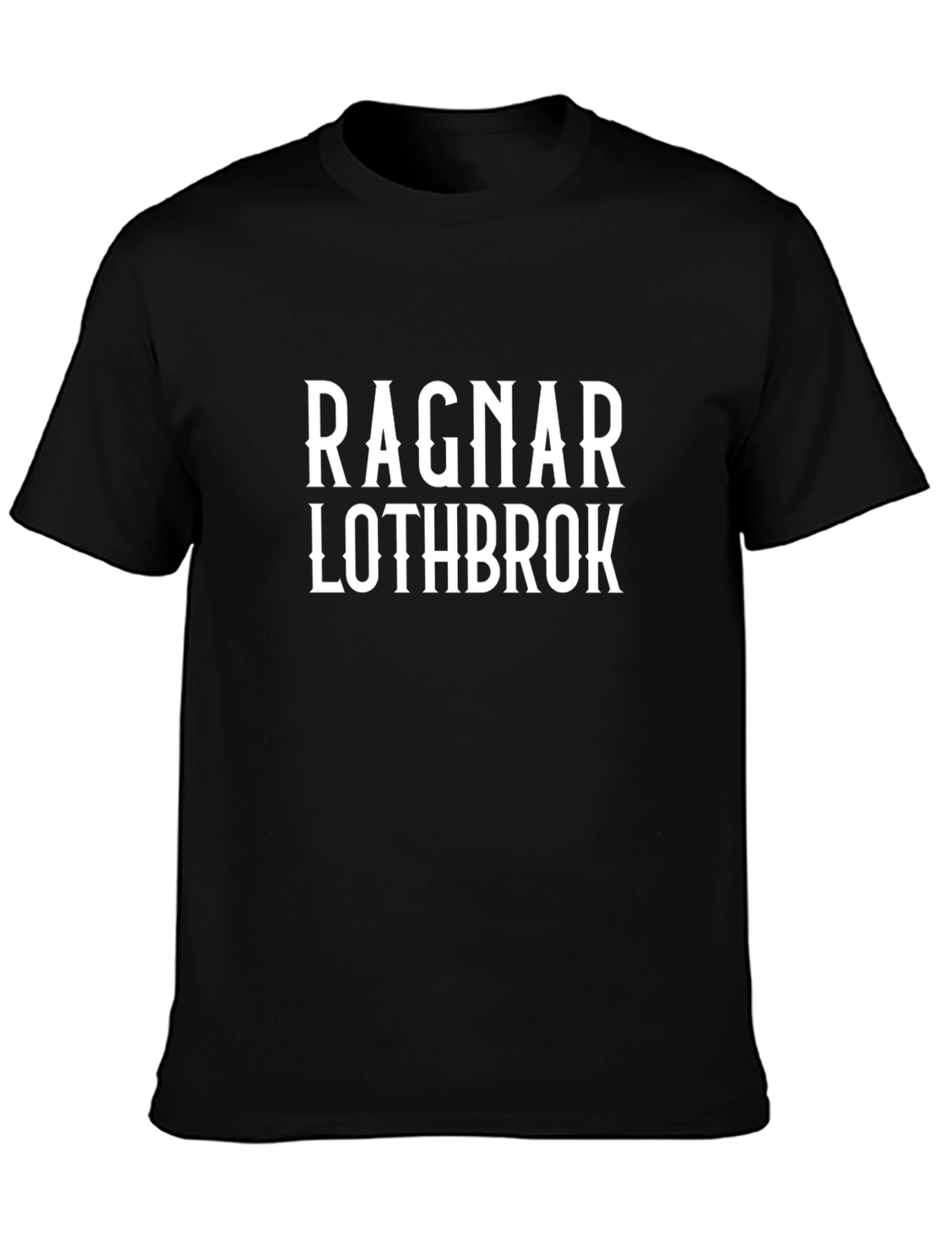 Ragnar Lothbrok Black T-Shirt - Viking Legend Tee