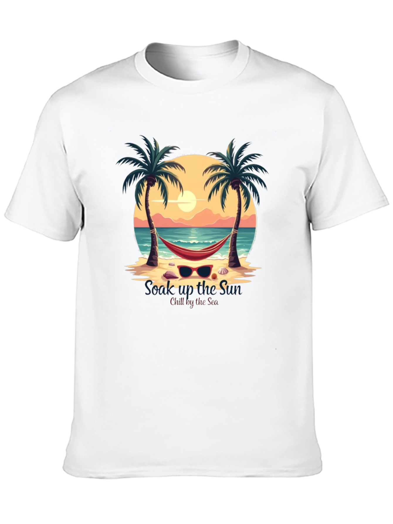 Soak Up The Sun Beach Graphic Tee