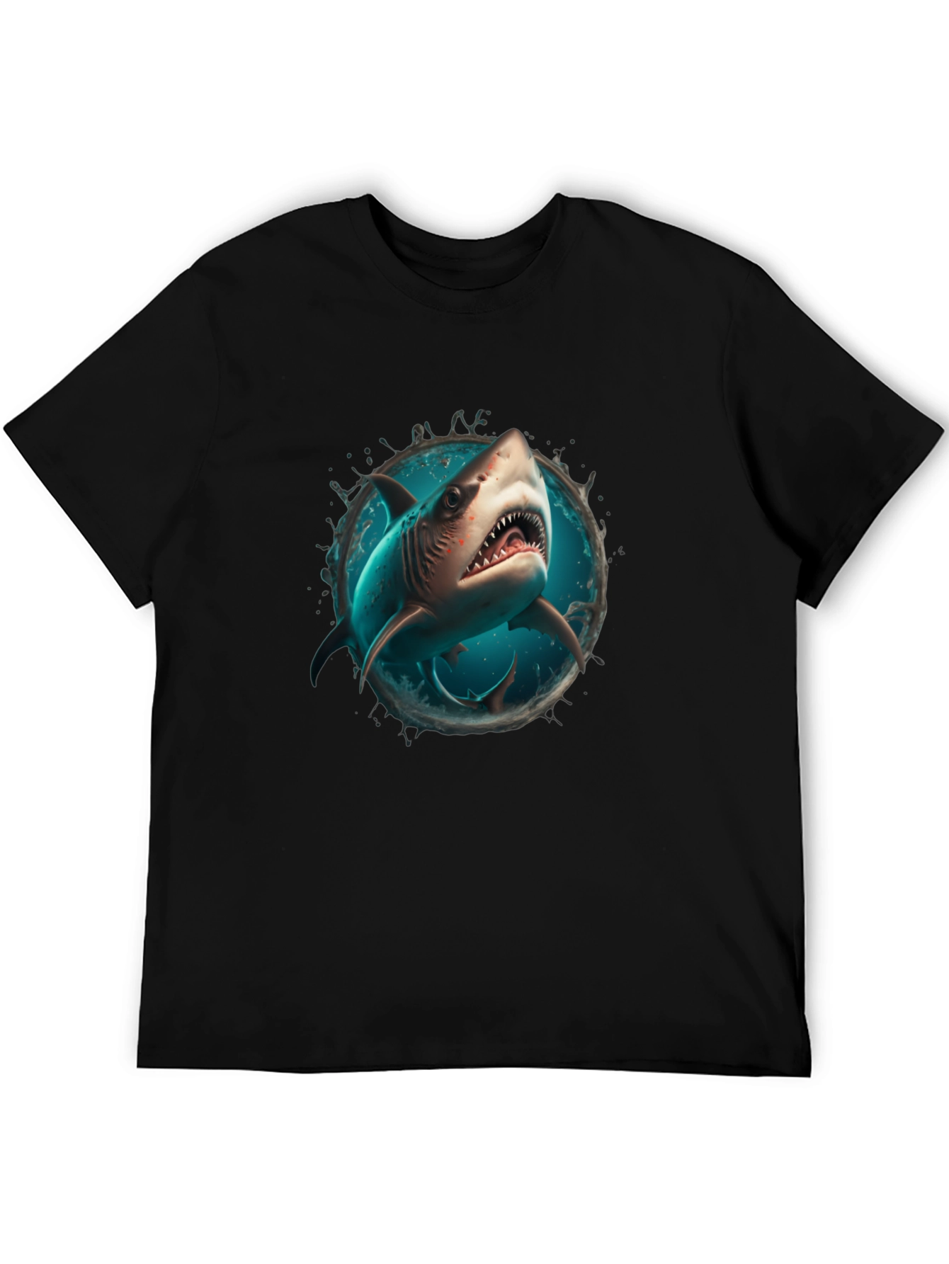 Shark Graphic Tee - Ocean Predator Design