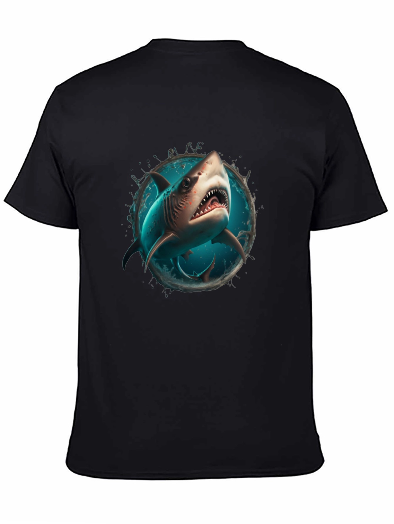 Shark Graphic Tee - Ocean Predator Design