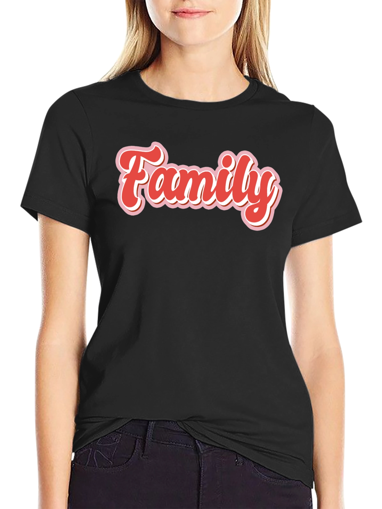 Retro Family Graphic Tee - Stylish & Comfortable