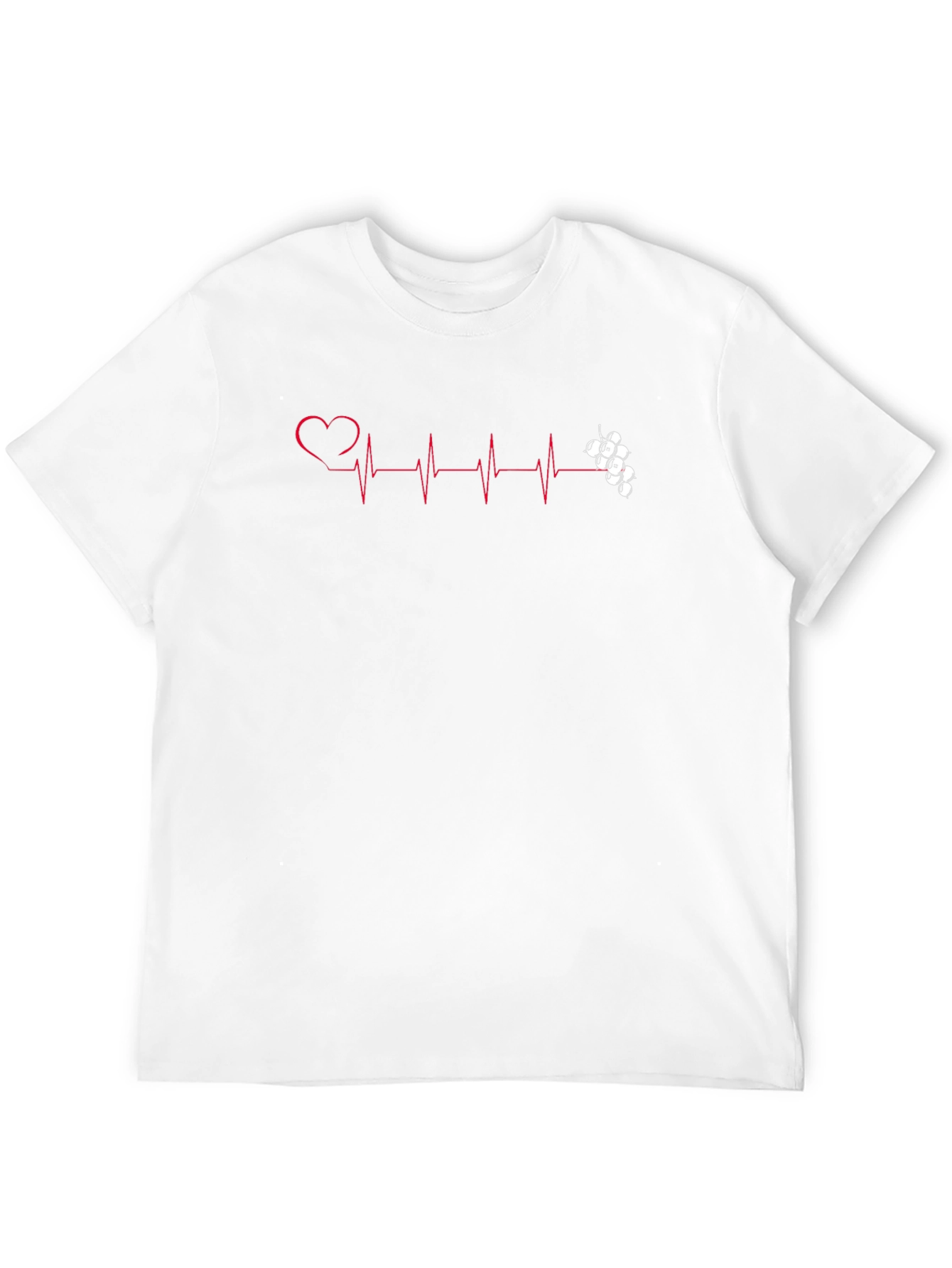 Heartbeat Bowling T-Shirt - Black