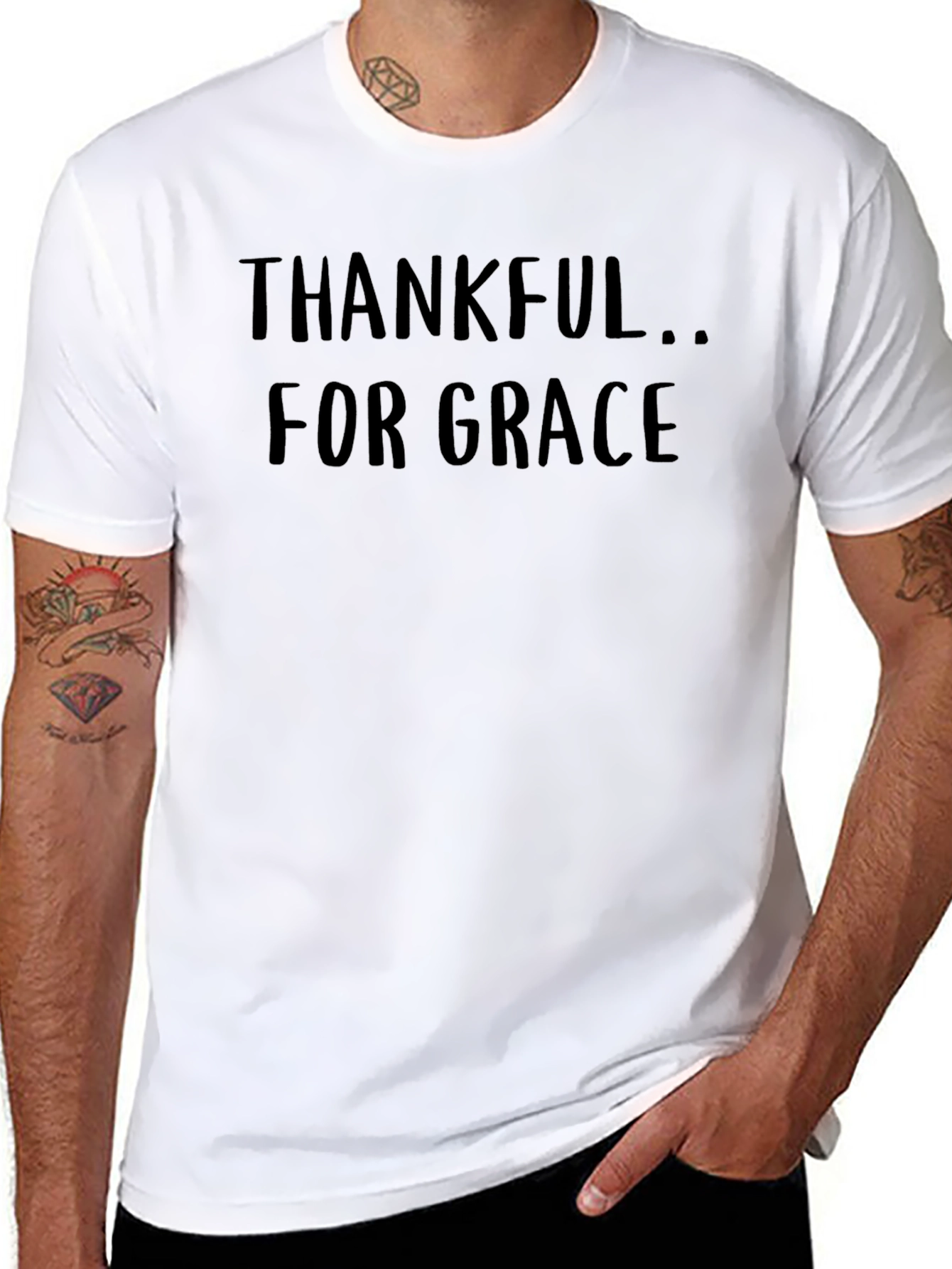 Thankful For Grace - Graphic Tee