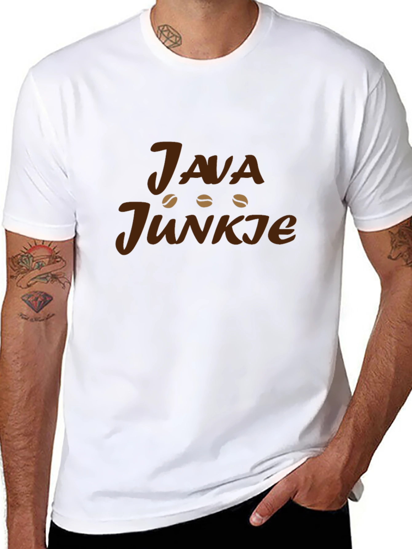 Java Junkie T-Shirt - Coffee Lover Tee