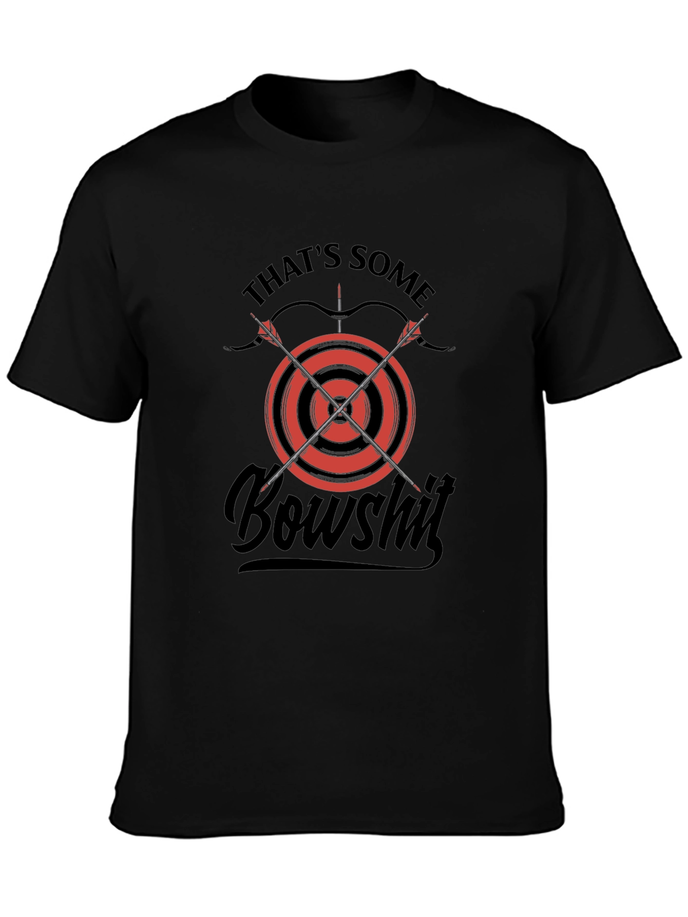 Thats Some Bowshit Graphic T-Shirt - Archery Humor