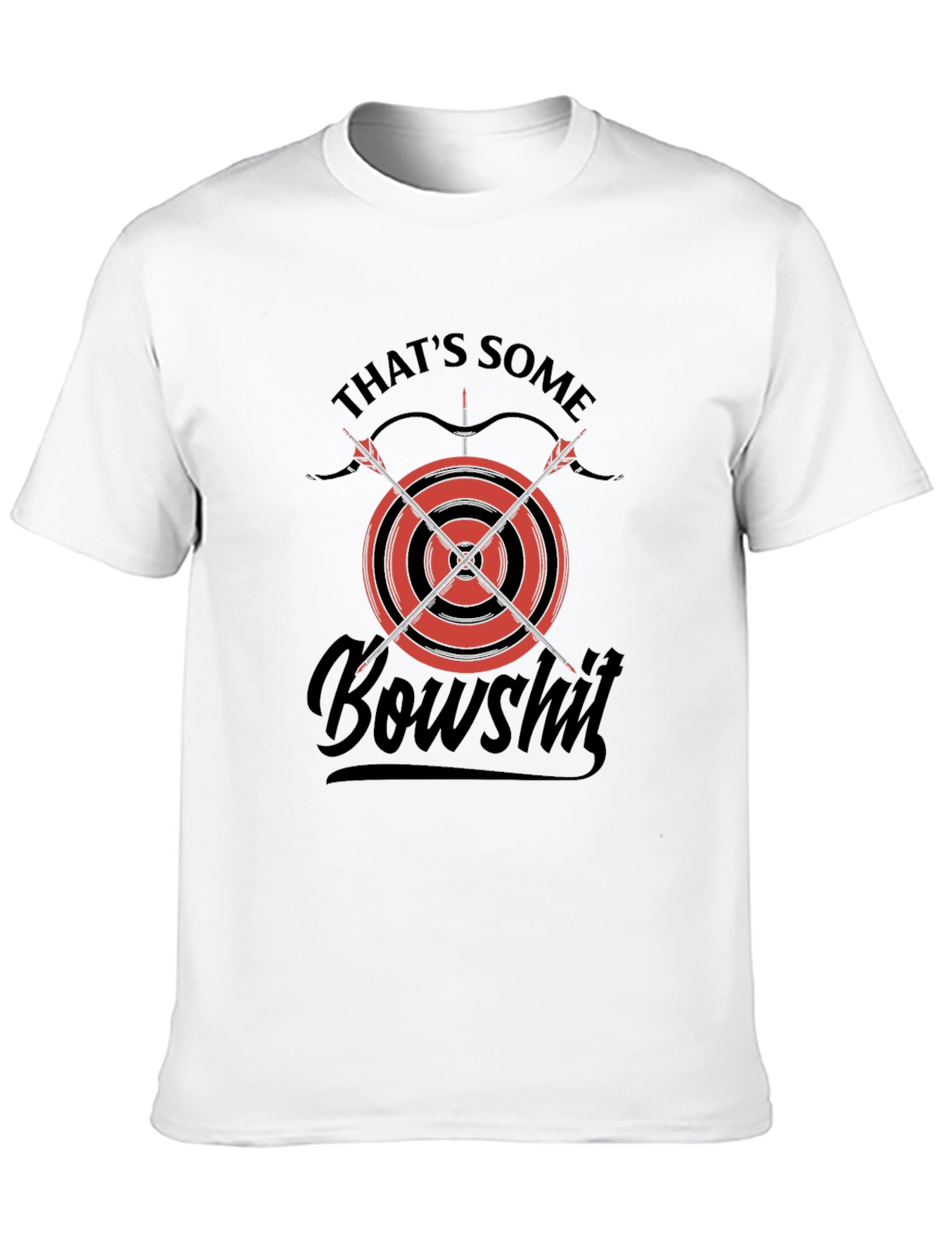 Thats Some Bowshit Graphic T-Shirt - Archery Humor