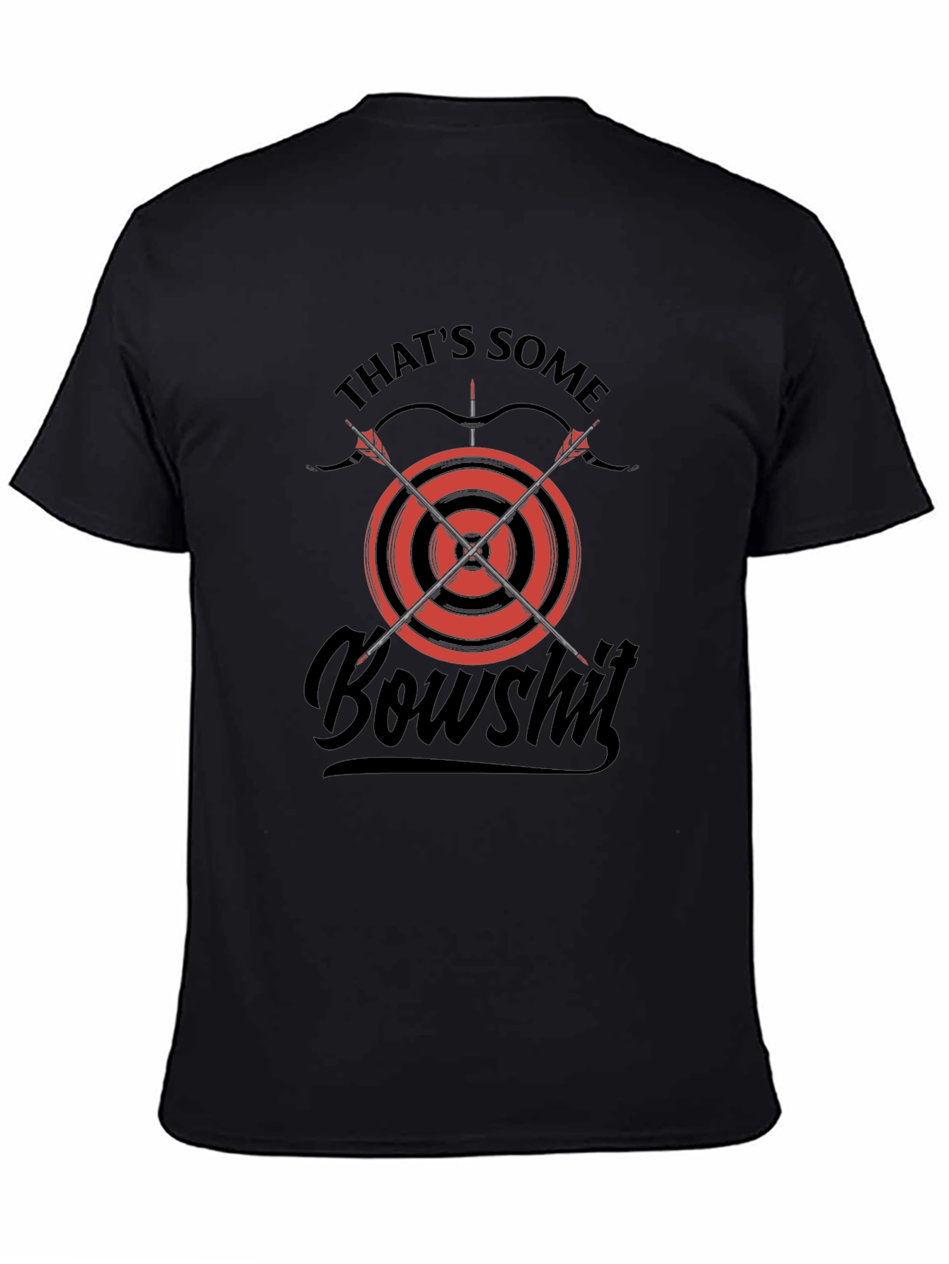 Thats Some Bowshit Graphic T-Shirt - Archery Humor