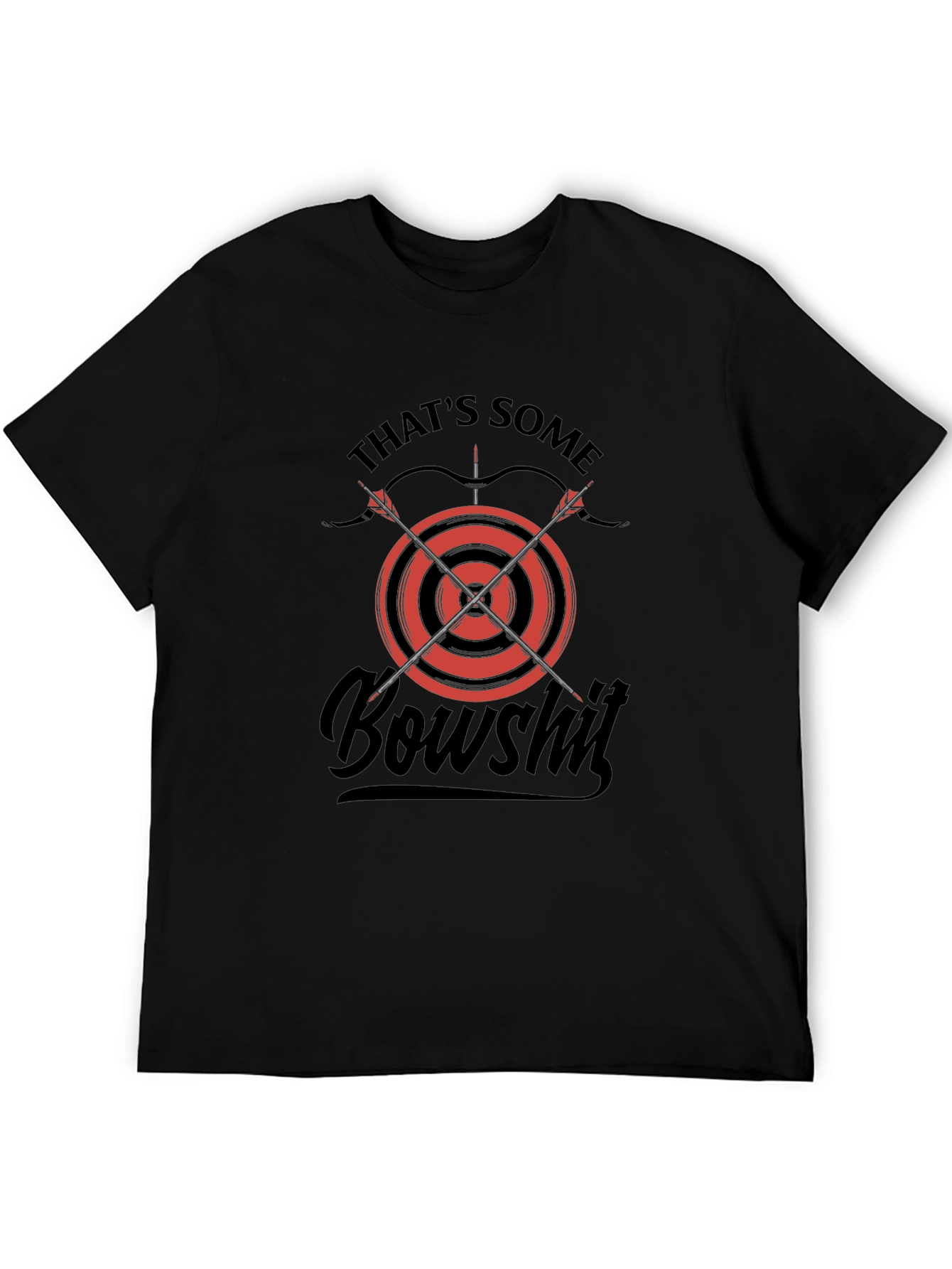 Thats Some Bowshit Graphic T-Shirt - Archery Humor