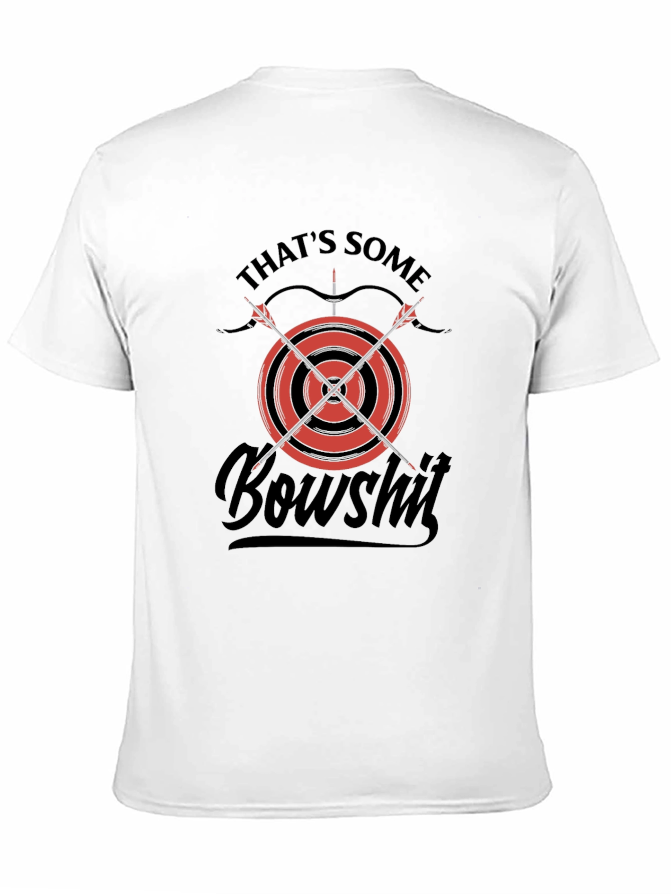 Thats Some Bowshit Graphic T-Shirt - Archery Humor