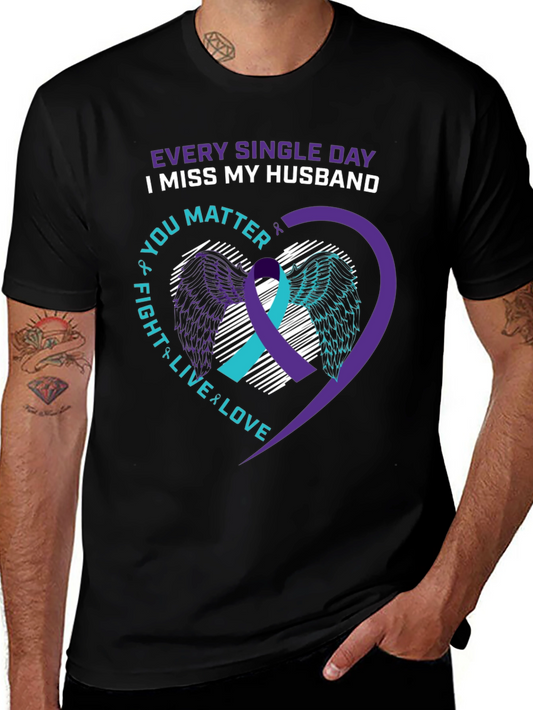 I Miss My Husband Graphic Tee