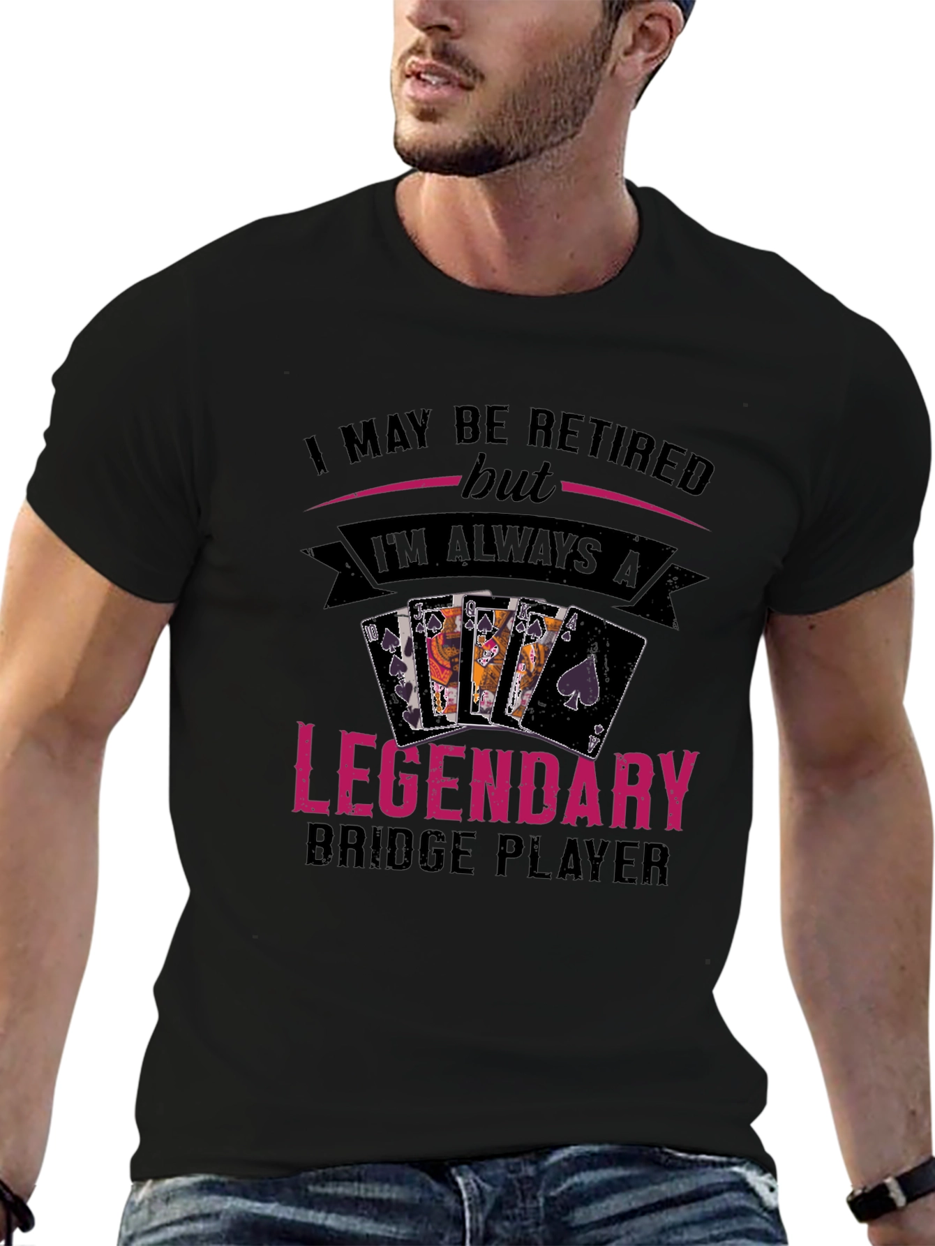 Retired Legendary Bridge Player T-Shirt