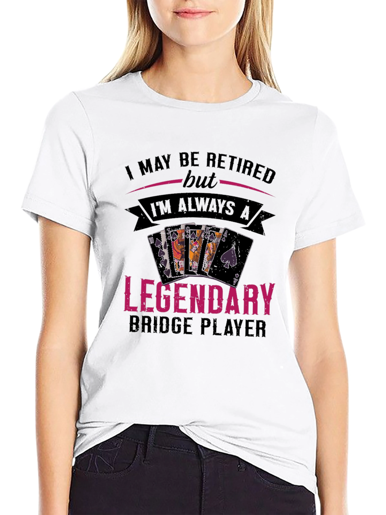 Retired Legendary Bridge Player T-Shirt