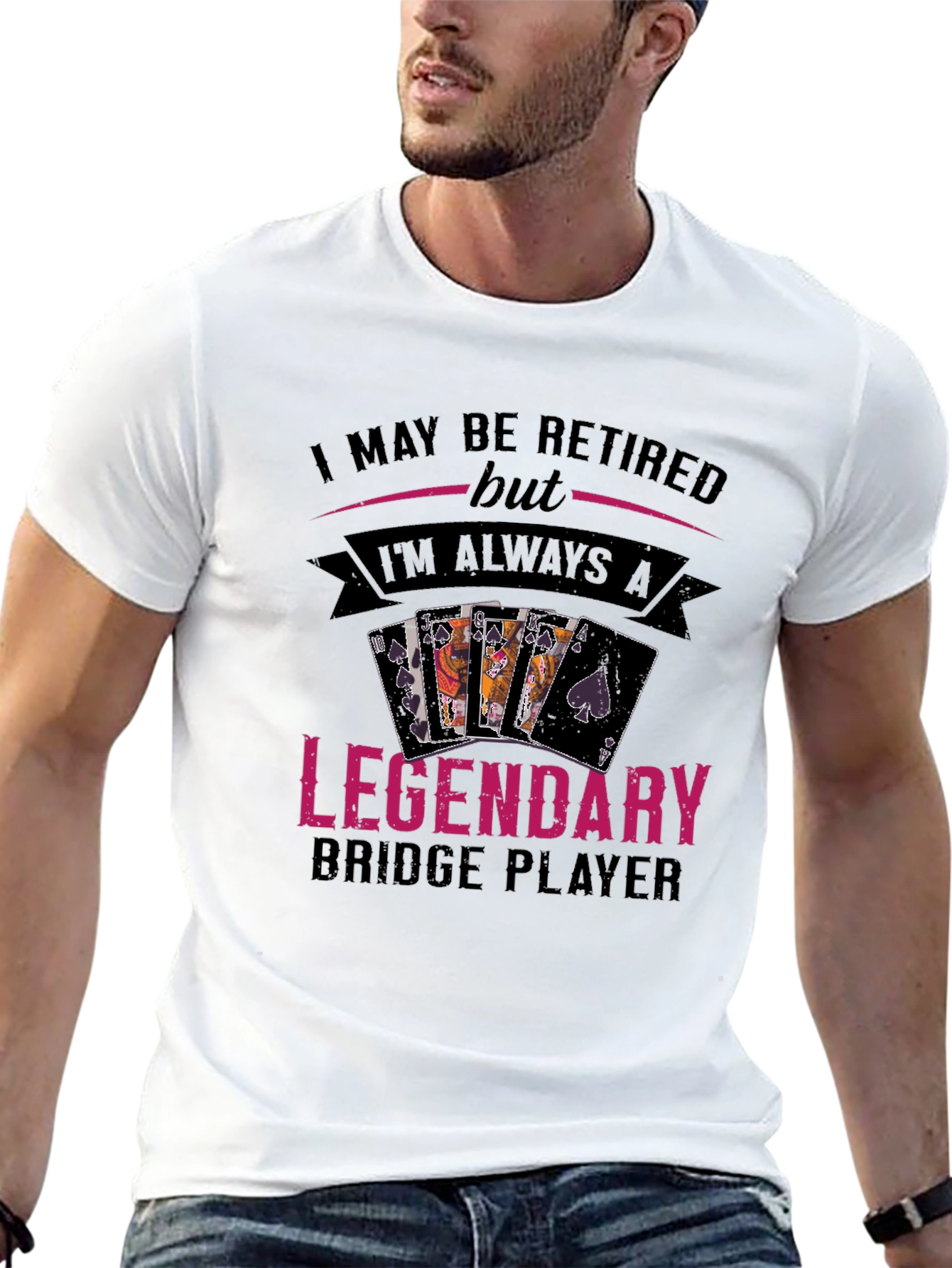Retired Legendary Bridge Player T-Shirt