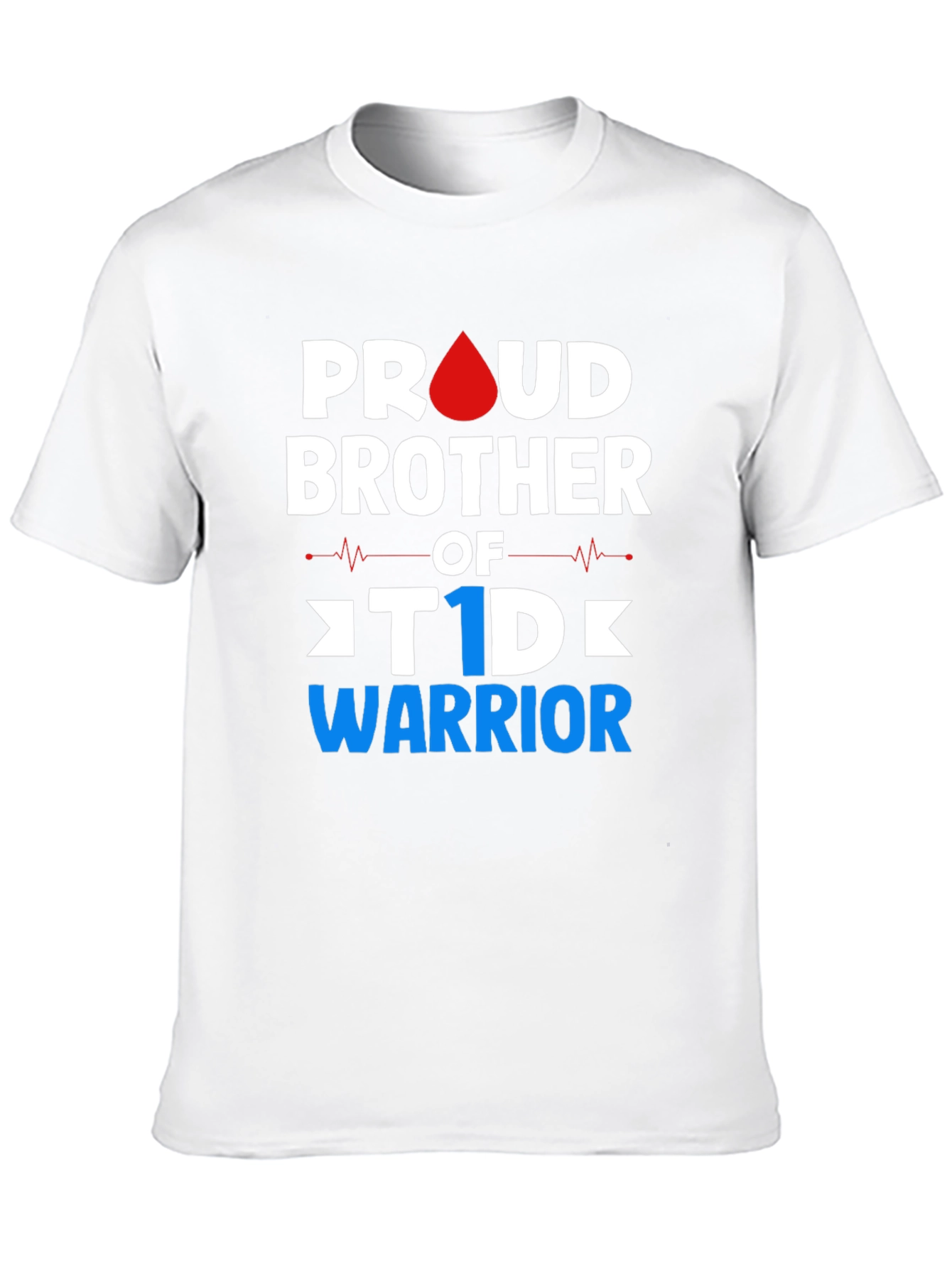 Proud Brother of T1D Warrior T-Shirt