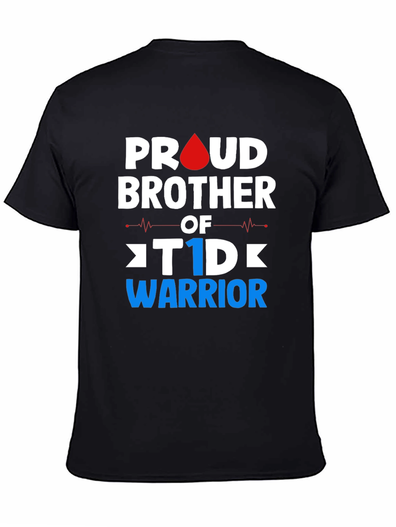 Proud Brother of T1D Warrior T-Shirt