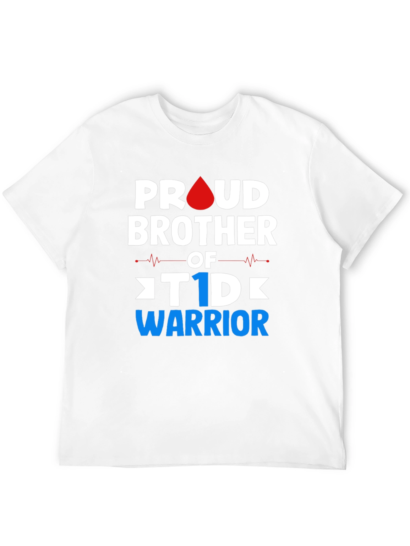 Proud Brother of T1D Warrior T-Shirt