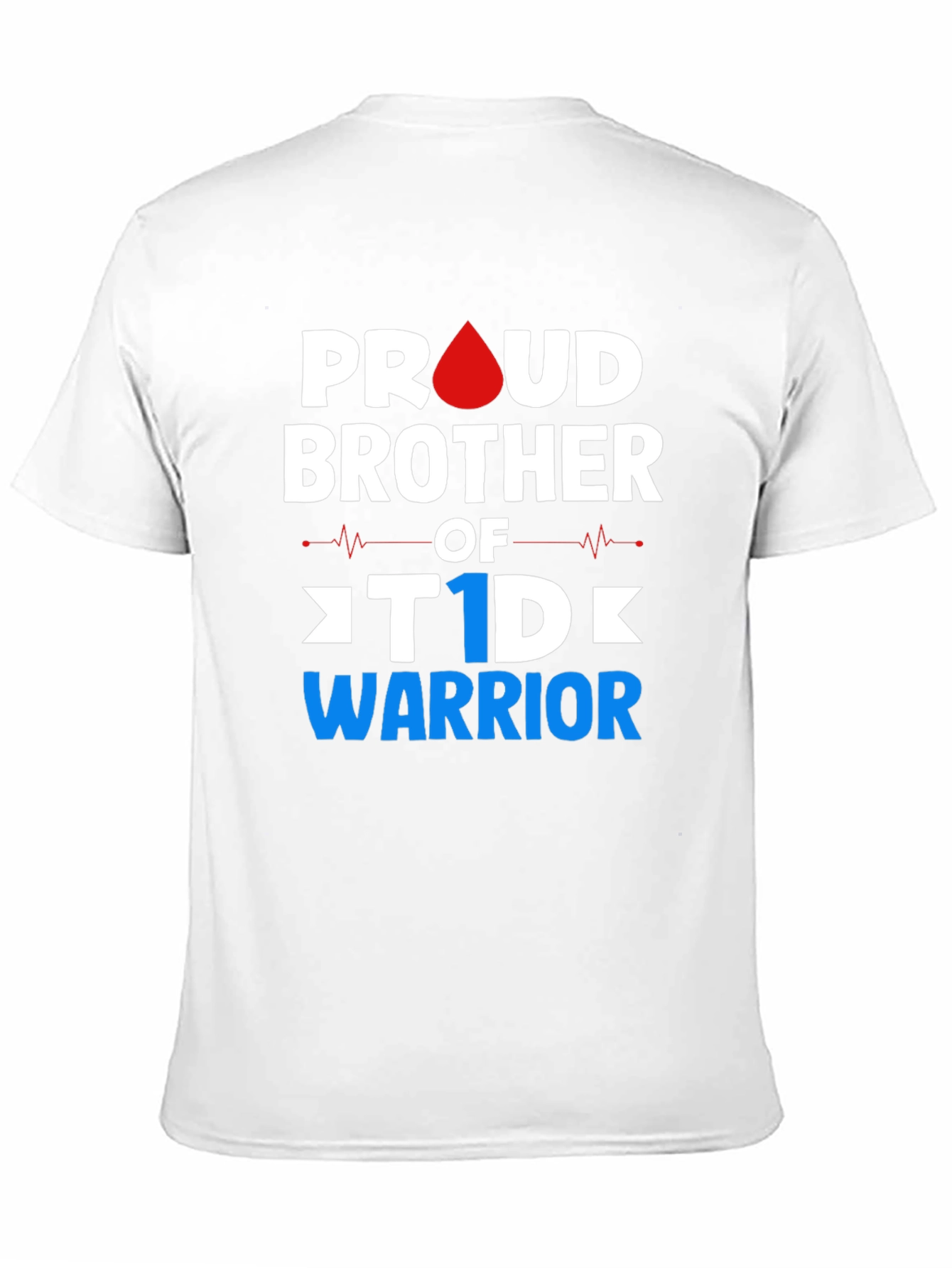 Proud Brother of T1D Warrior T-Shirt