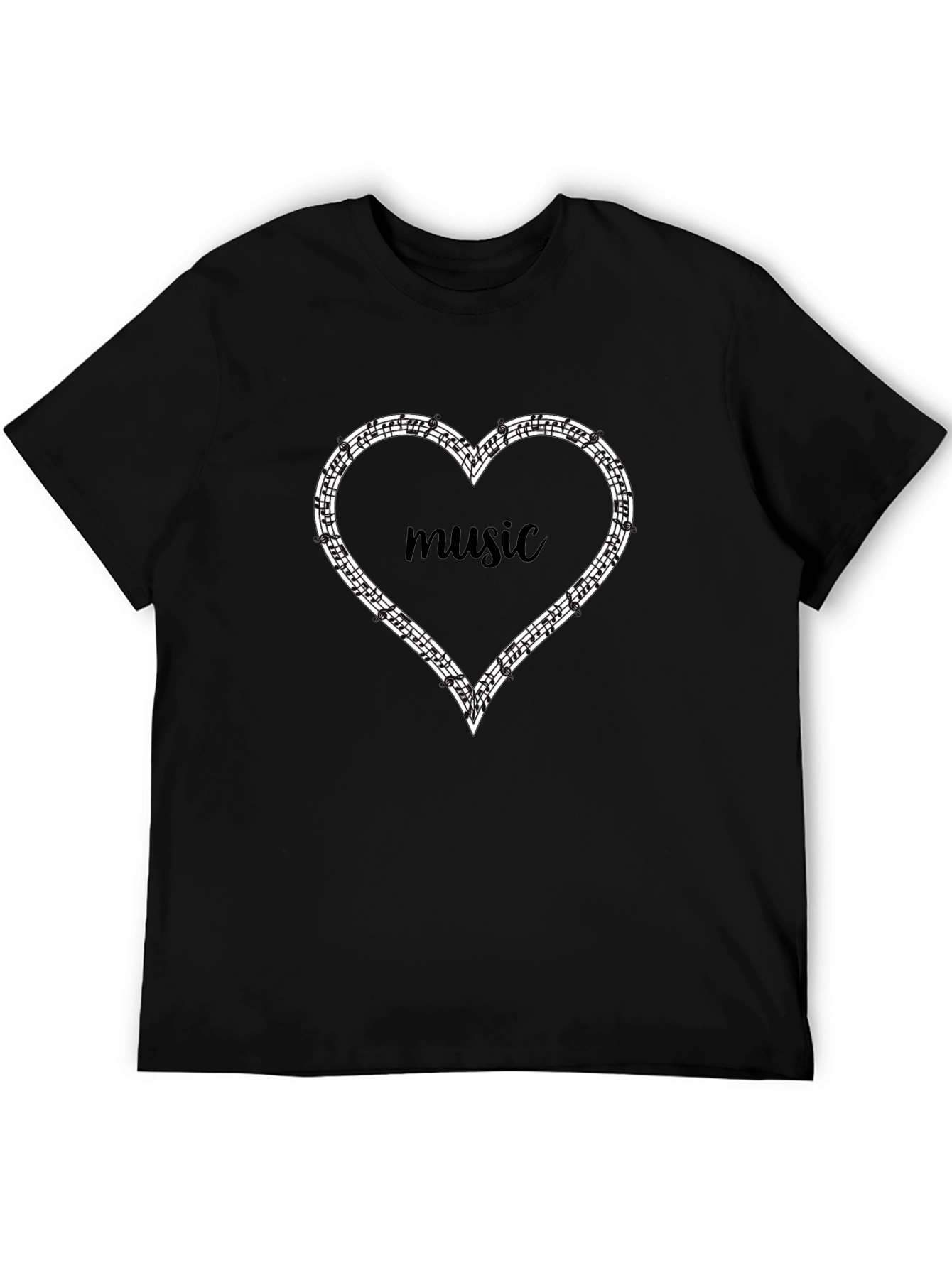 Music Heart Graphic Tee