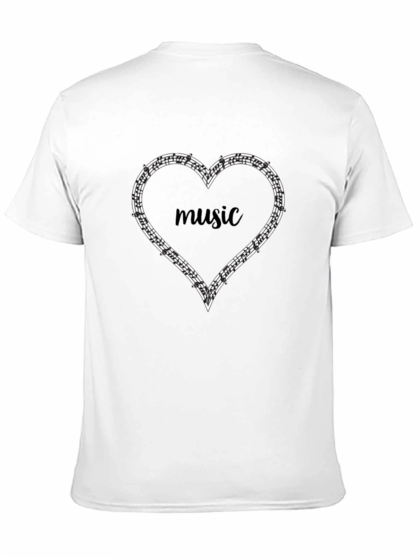 Music Heart Graphic Tee