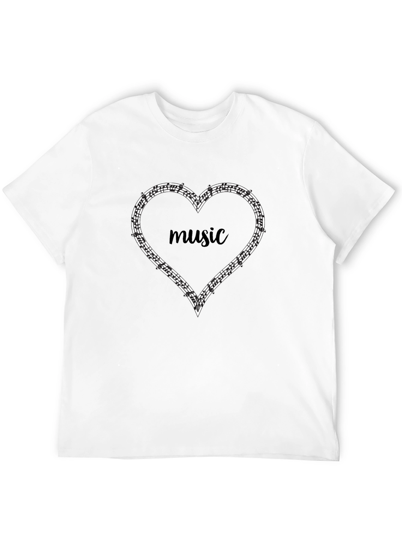 Music Heart Graphic Tee